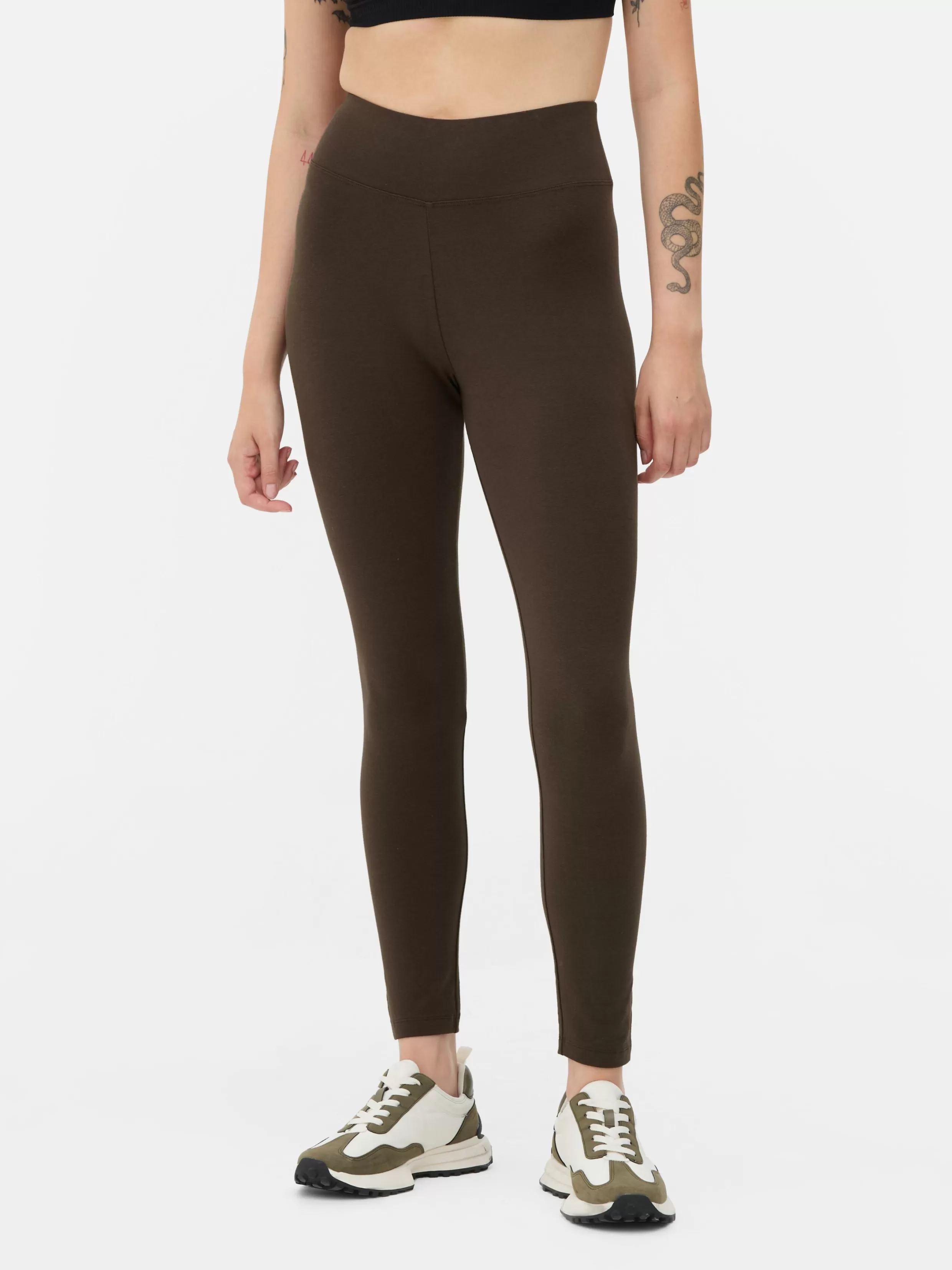 Primark Broeken En Leggings^Jersey Legging Met Hoge Taille