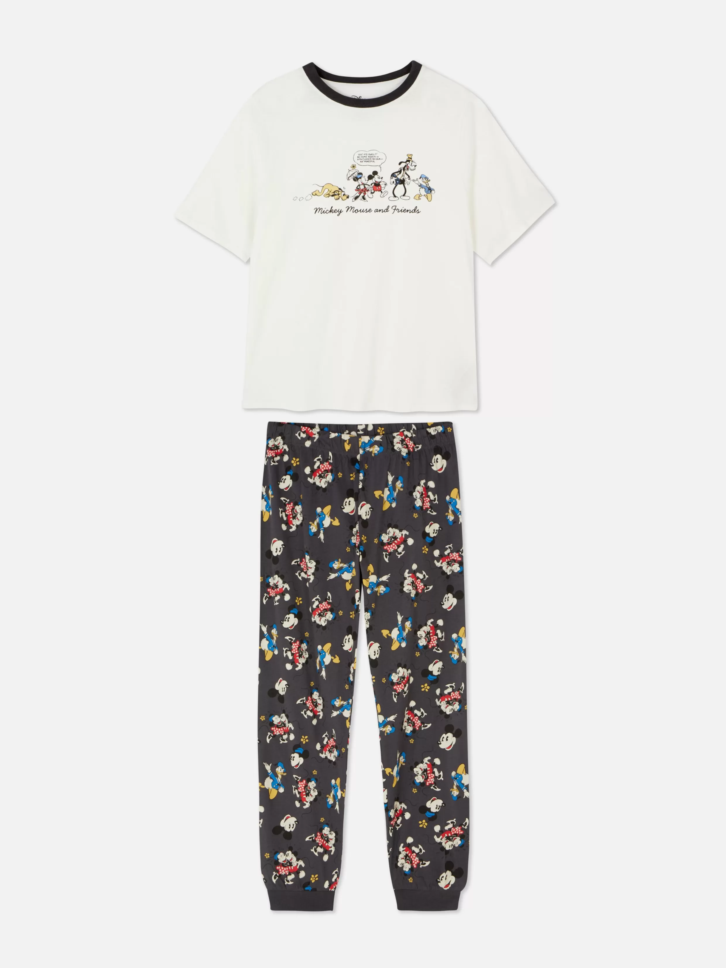 Primark Pyjamasets^Jersey Pyjama Met Print Van Disney-personages