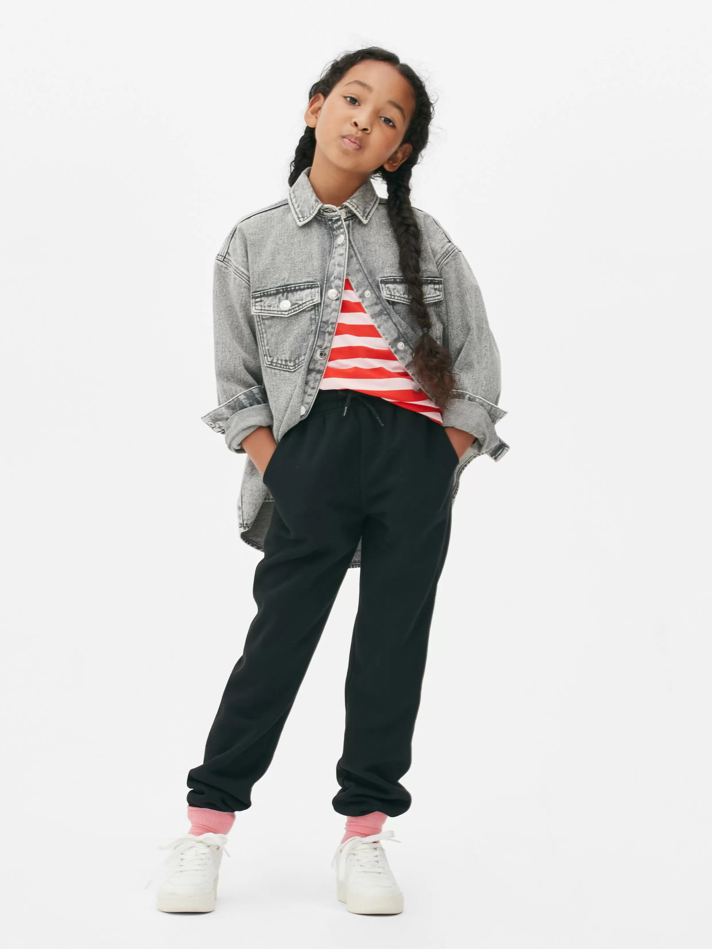 Primark Joggingbroeken^Joggingbroek Met Boord En Trekkoord Voor Jongens