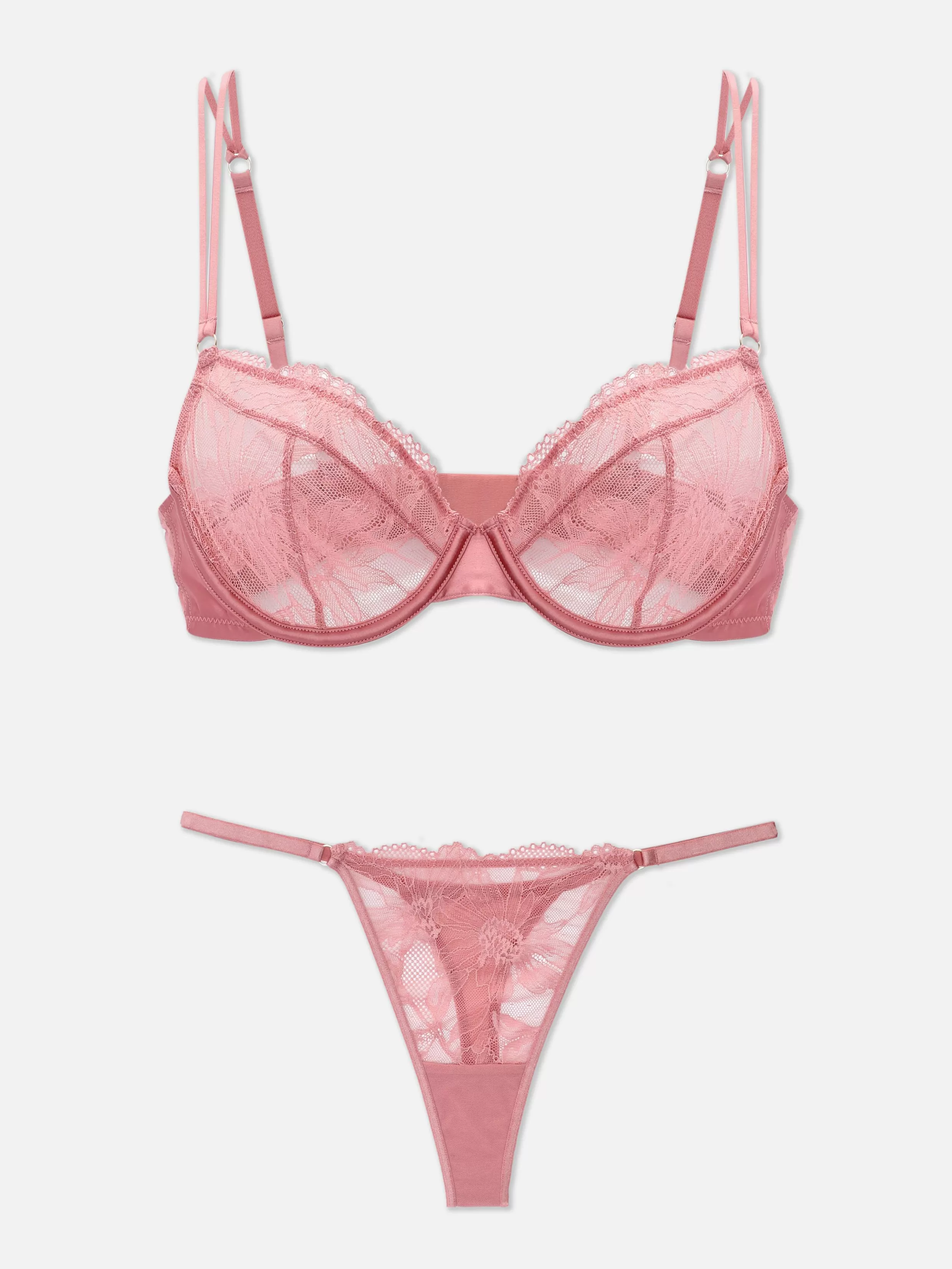 Primark Lingeriesets^Kanten Beha Zonder Vulling En String