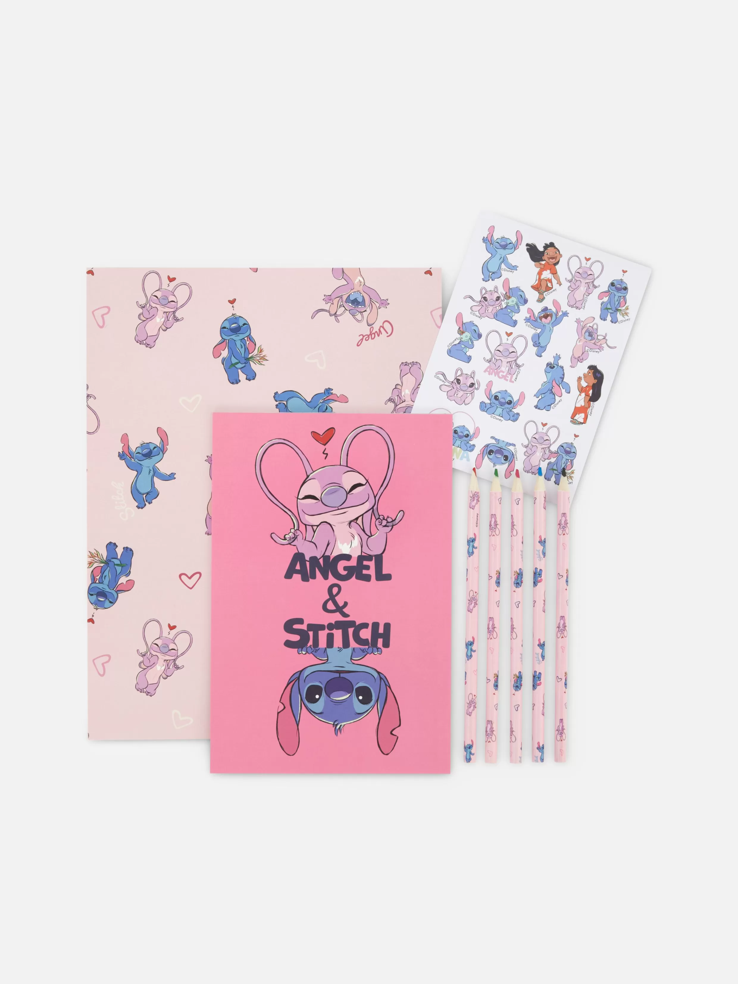 Primark Knutselen^Kleurset Disney's Stitch En Angel