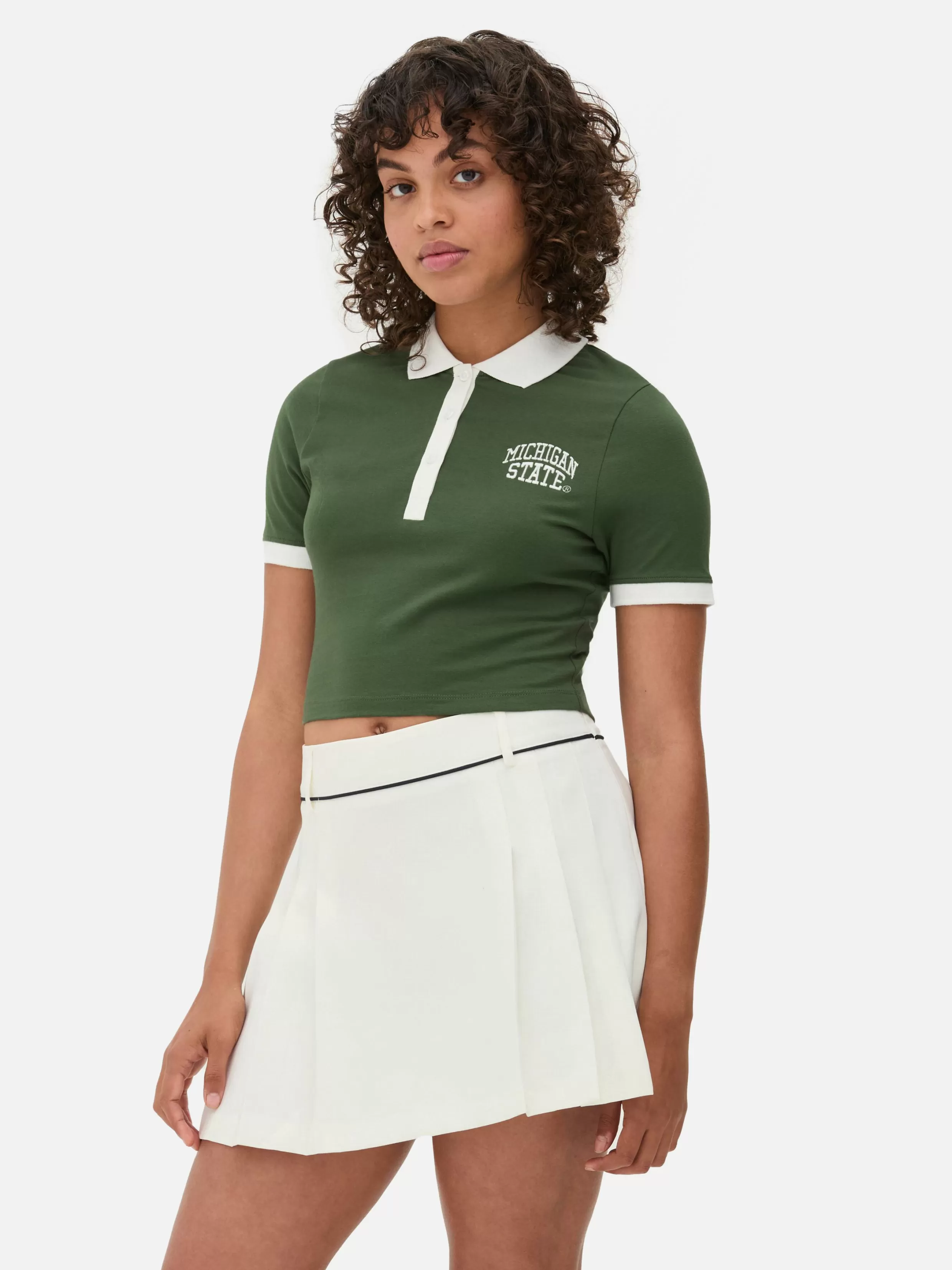 Primark Tops En T-Shirts^Kort Poloshirt Michigan State