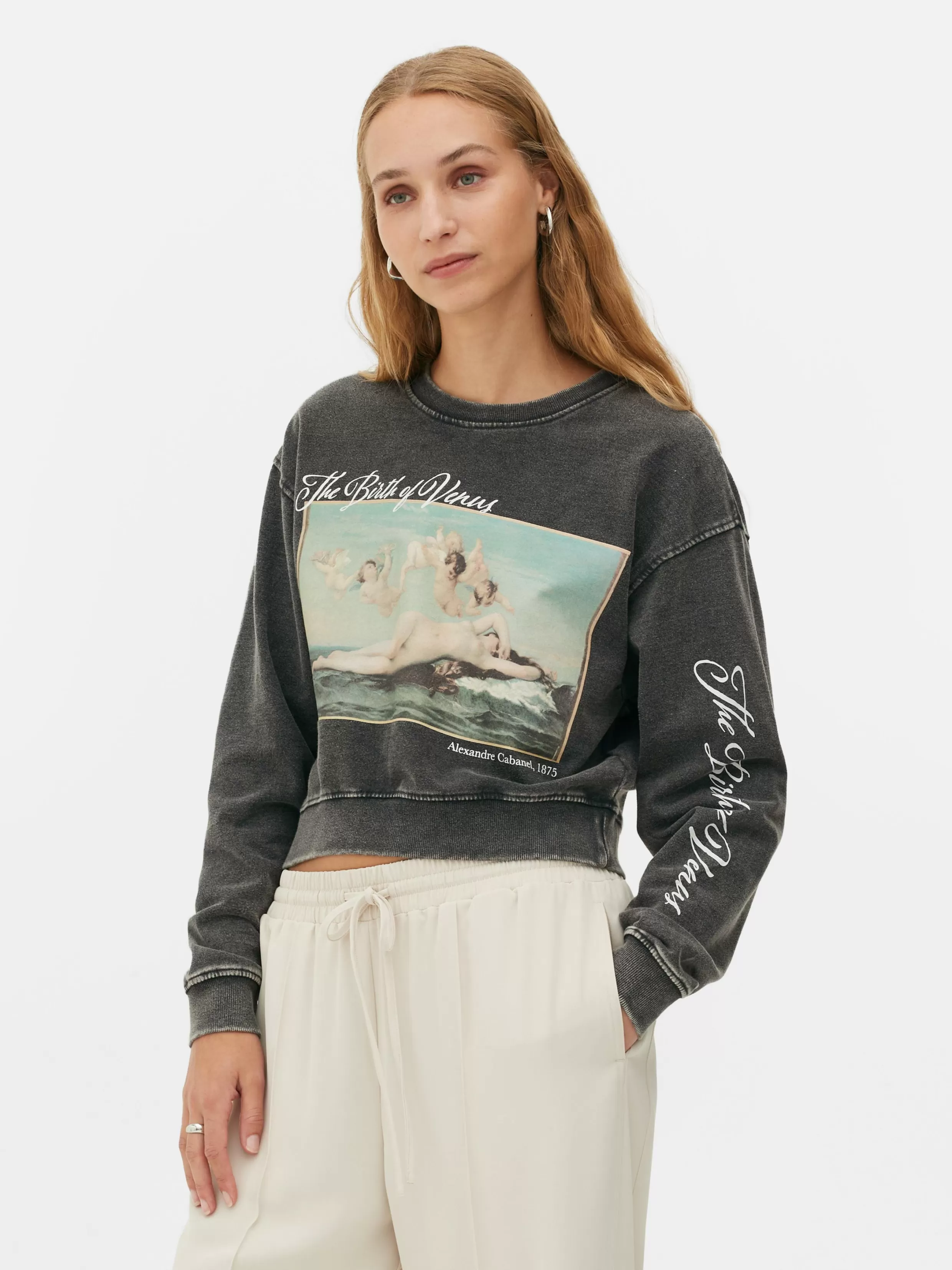 Primark Hoodies En Sweatshirts^Kort Sweatshirt Alexandre Cabanel