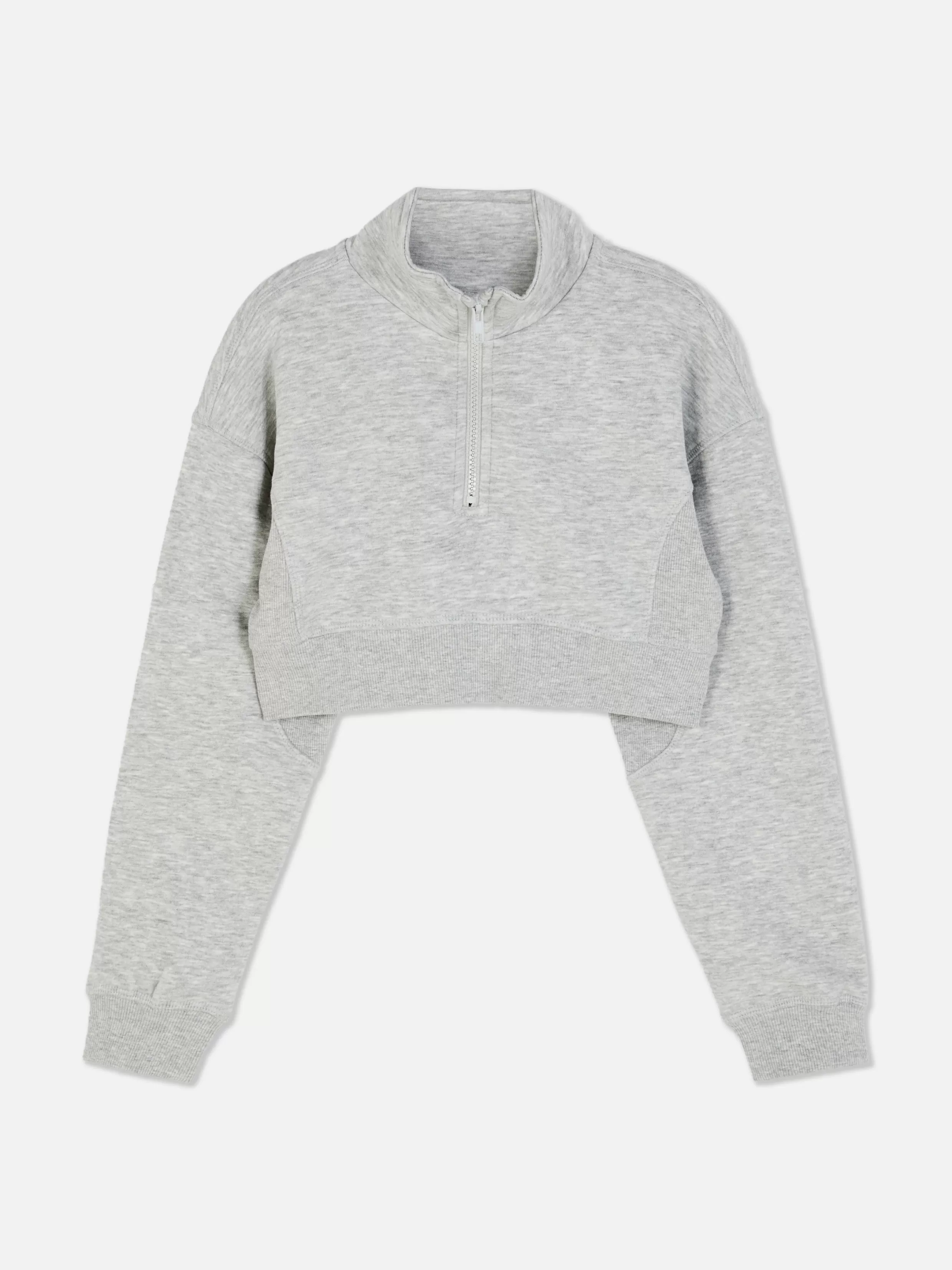 Primark Hoodies En Sweatshirts^Kort Sweatshirt Met Opstaande Kraag