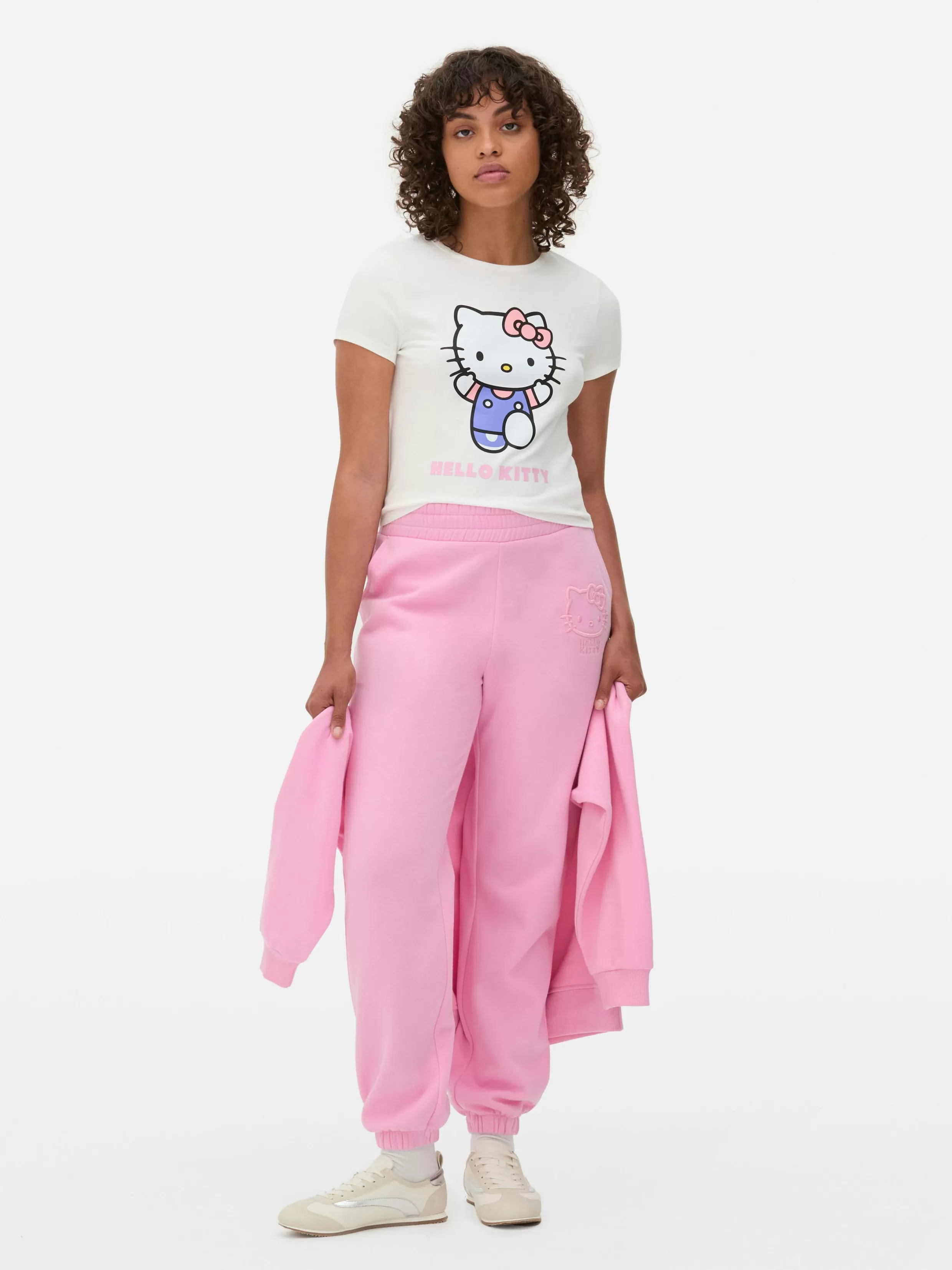 Primark Tops En T-Shirts^Kort T-shirt Met Print Hello Kitty