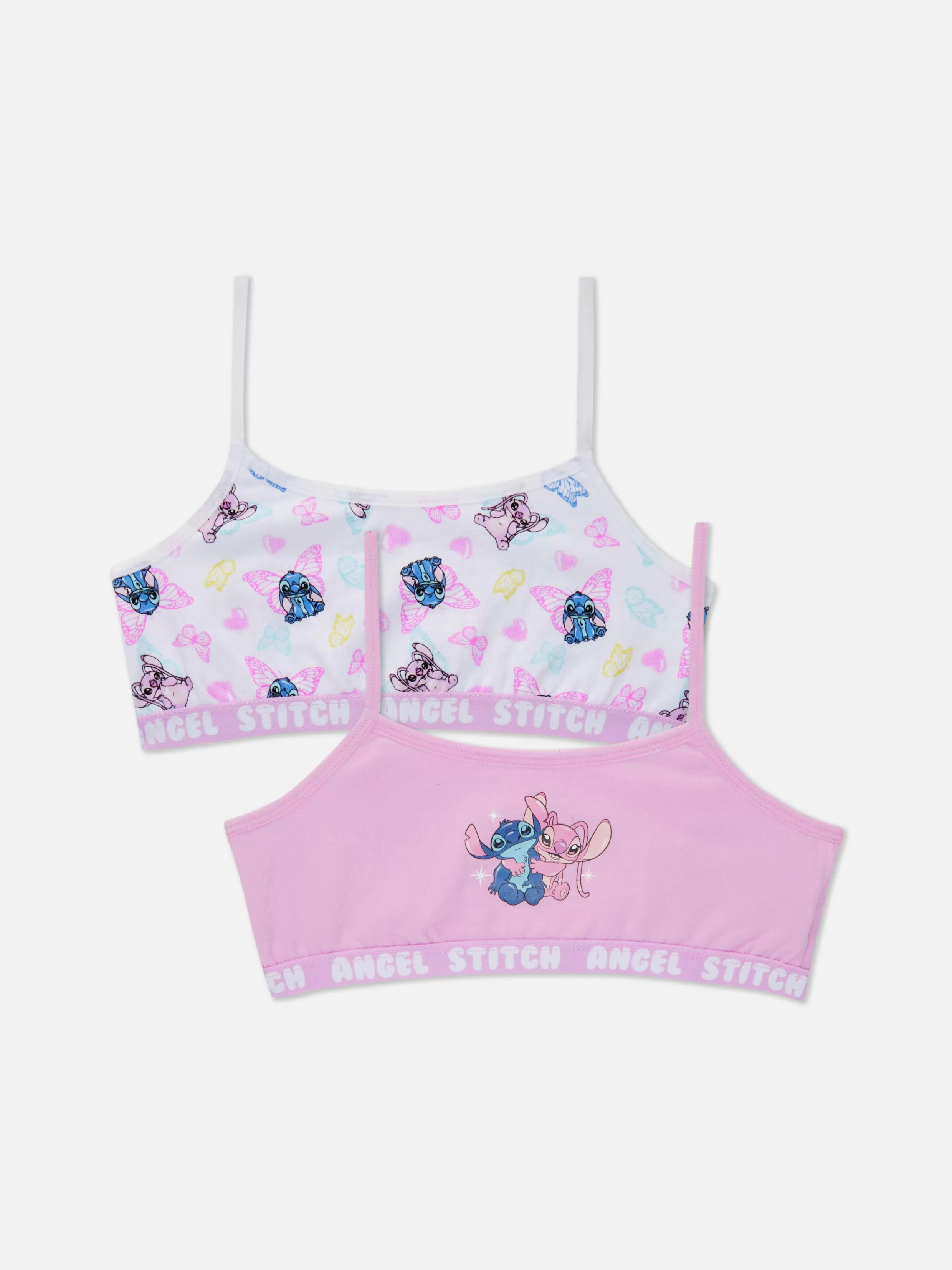 Primark Ondergoed^Korte Topjes Disney's Stitch, Set Van 2