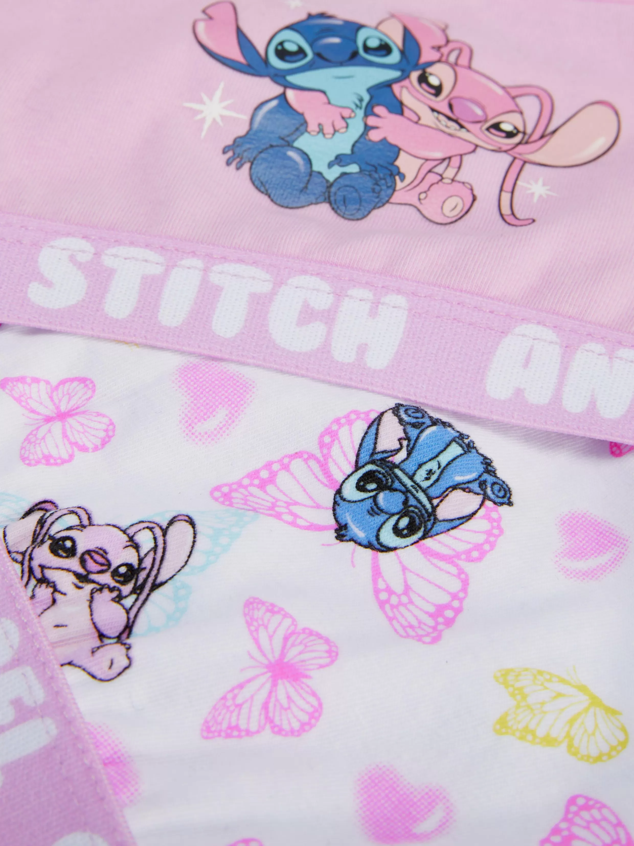 Primark Ondergoed^Korte Topjes Disney's Stitch, Set Van 2