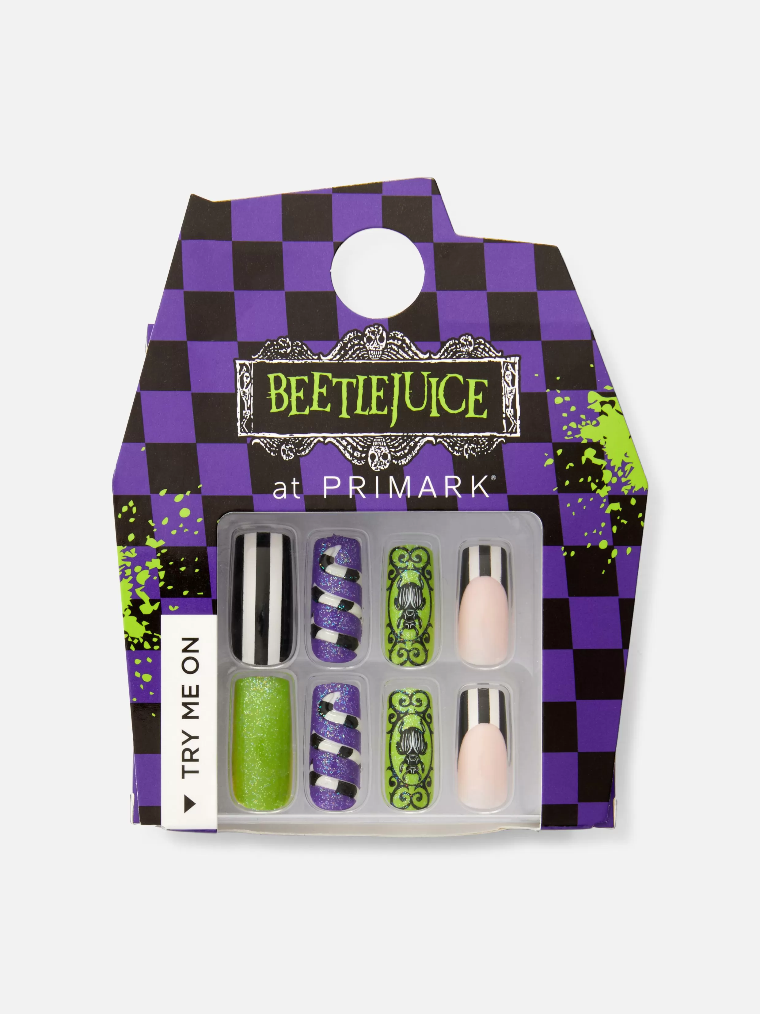 Primark Kunstnagels^Kunstnagels Beetlejuice