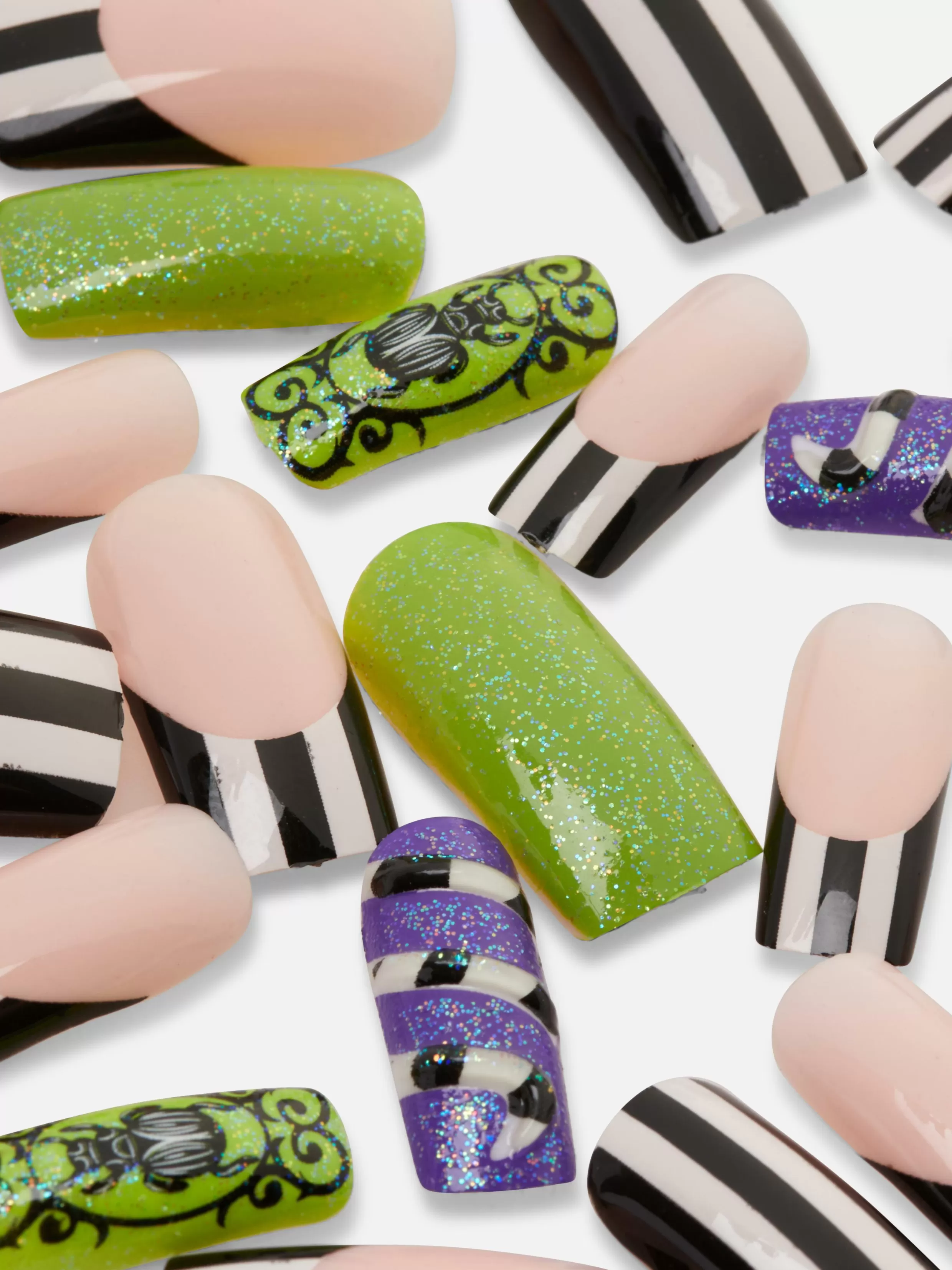 Primark Kunstnagels^Kunstnagels Beetlejuice