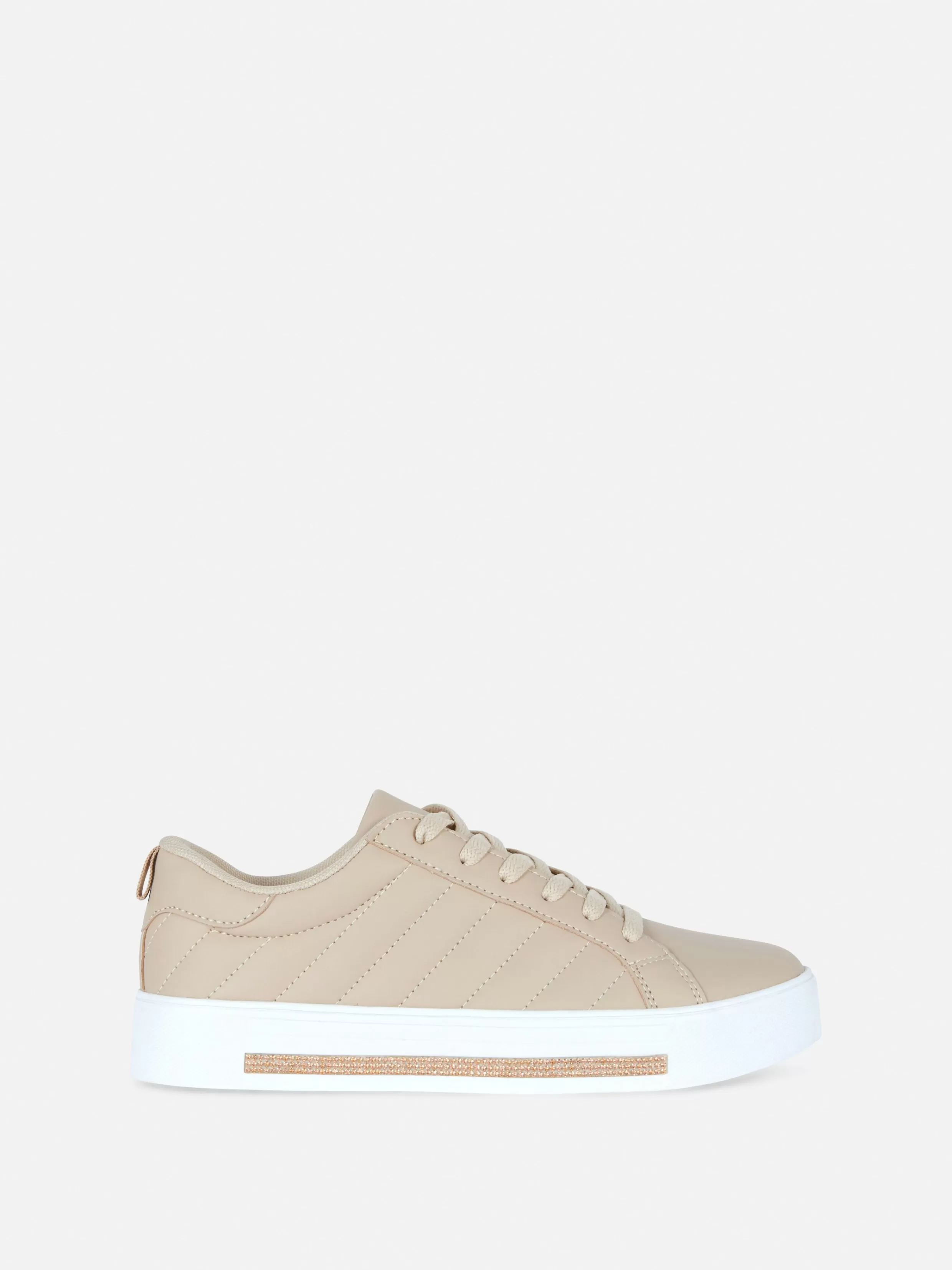 Primark Sneakers^Lage Sneakers Met Strassteentjes