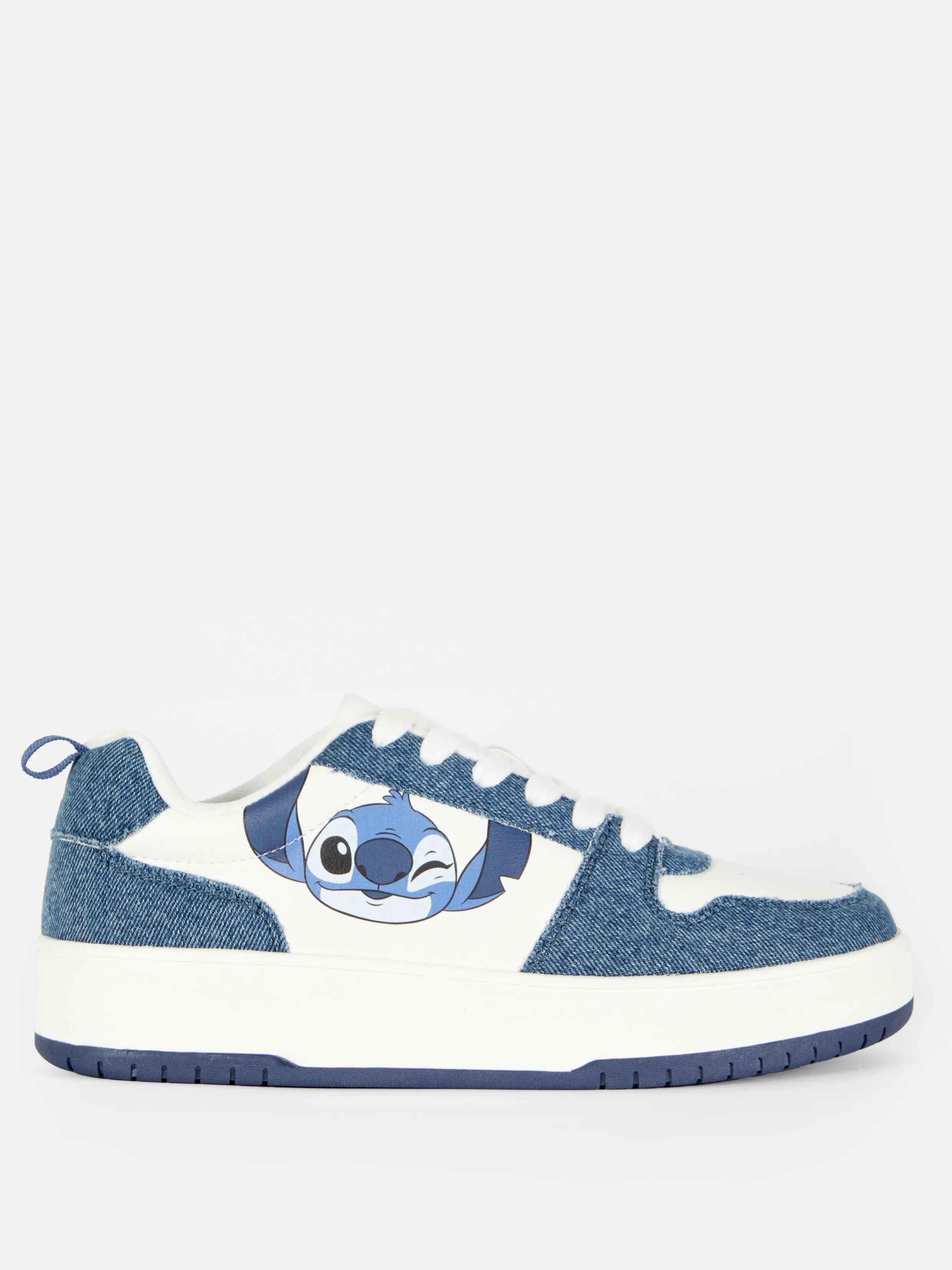 Primark Sneakers^Lage Sneakers Van Spijkerstof Disney's Lilo & Stitch