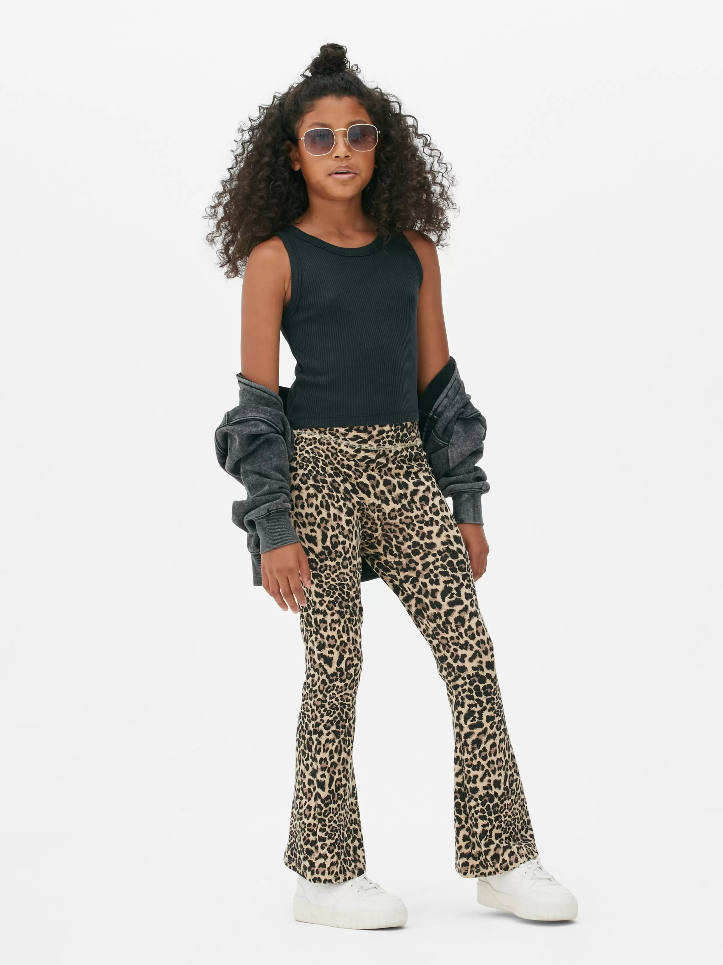 Primark Broeken En Leggings^Legging Met Wijd Uitlopende Pijpen En Luipaardprint