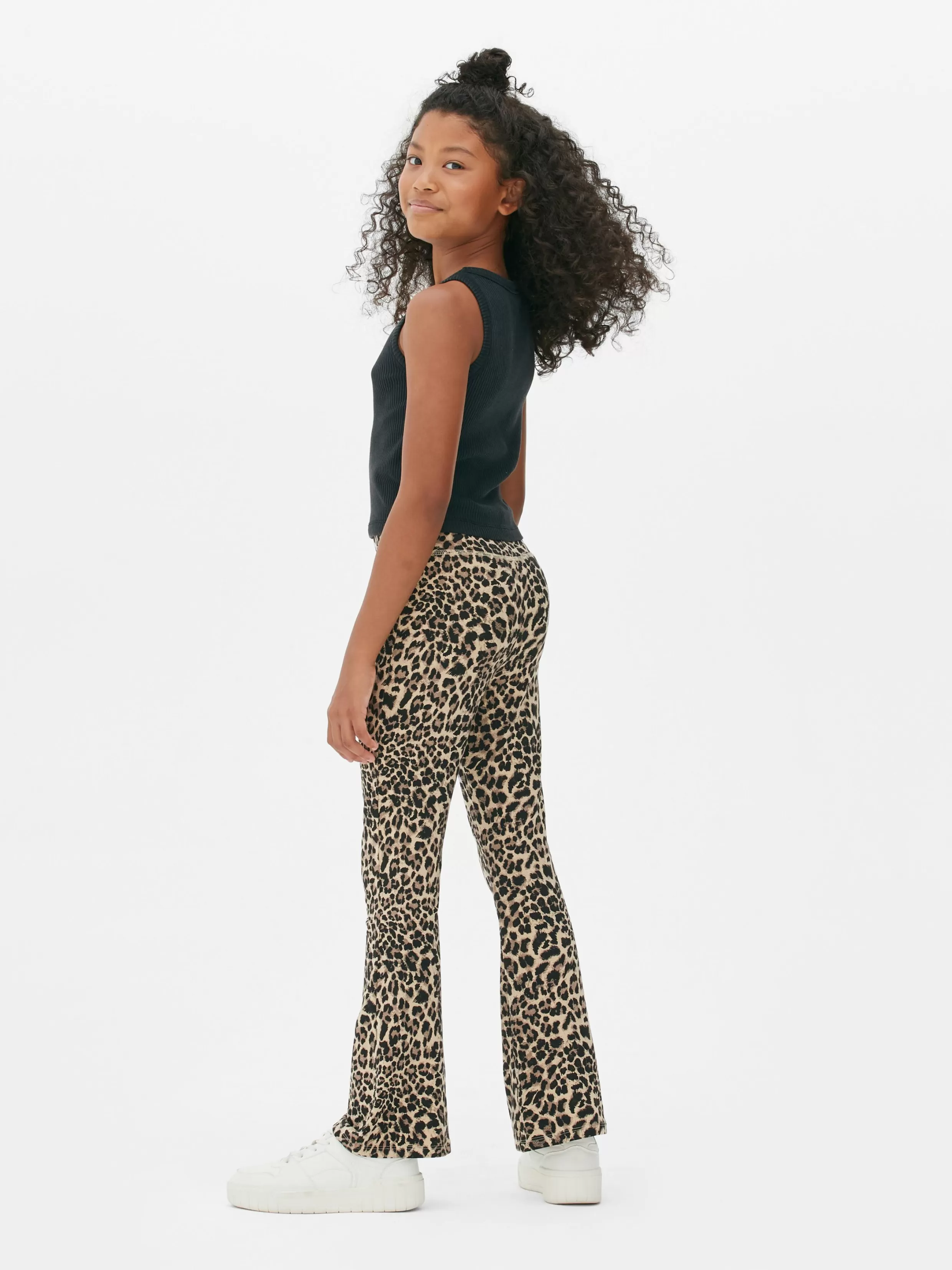 Primark Broeken En Leggings^Legging Met Wijd Uitlopende Pijpen En Luipaardprint