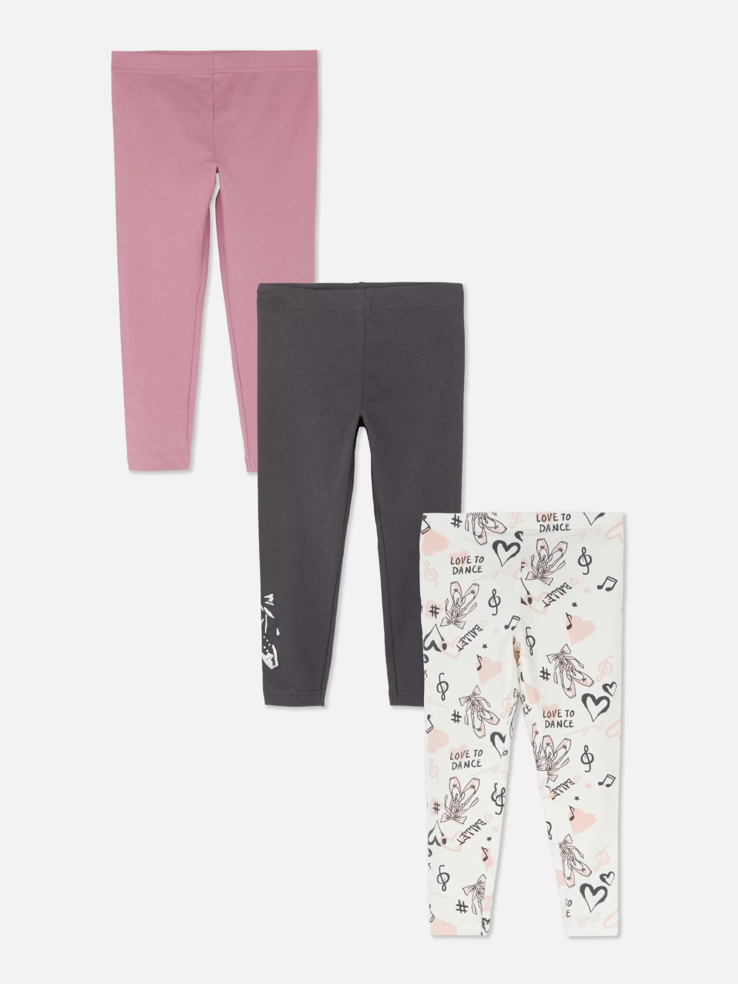 Primark Broeken En Leggings^Leggings Met Diverse Patronen, Set Van 3