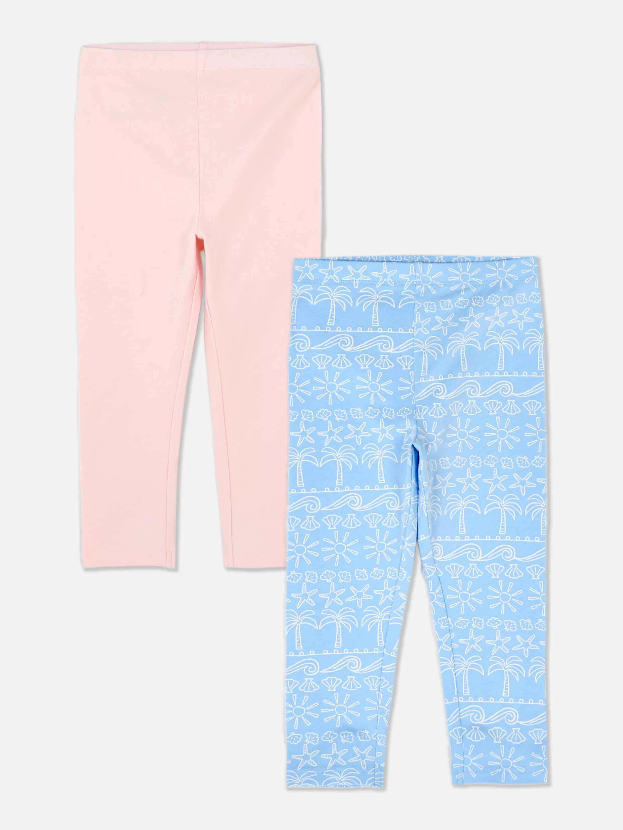 Primark Broeken En Leggings^Leggings Met Verschillende Ontwerpen, Set Van 2