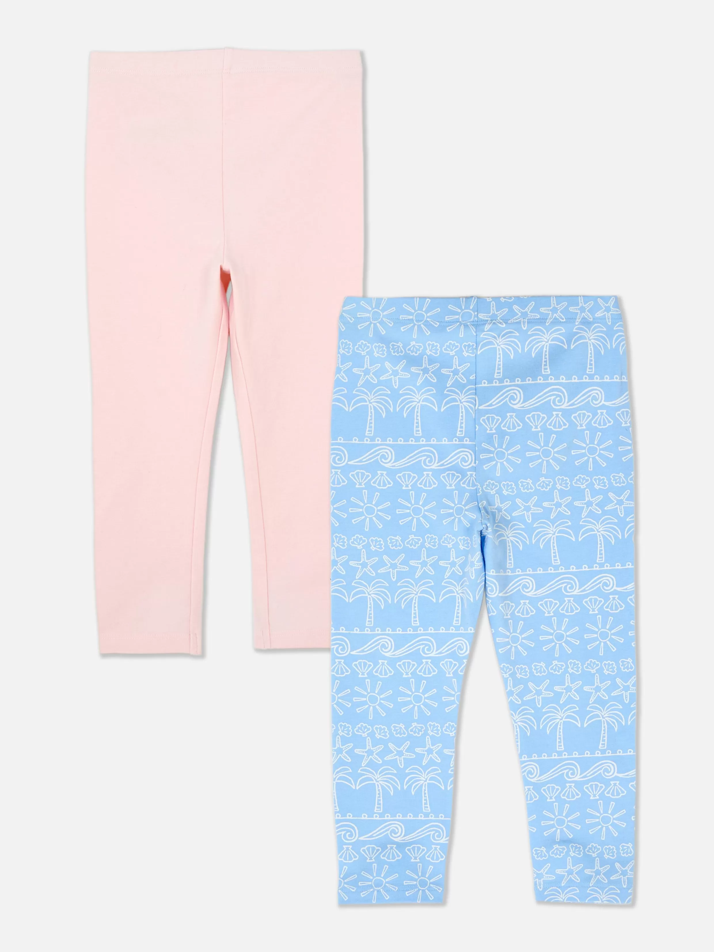 Primark Broeken En Leggings^Leggings Met Verschillende Ontwerpen, Set Van 2