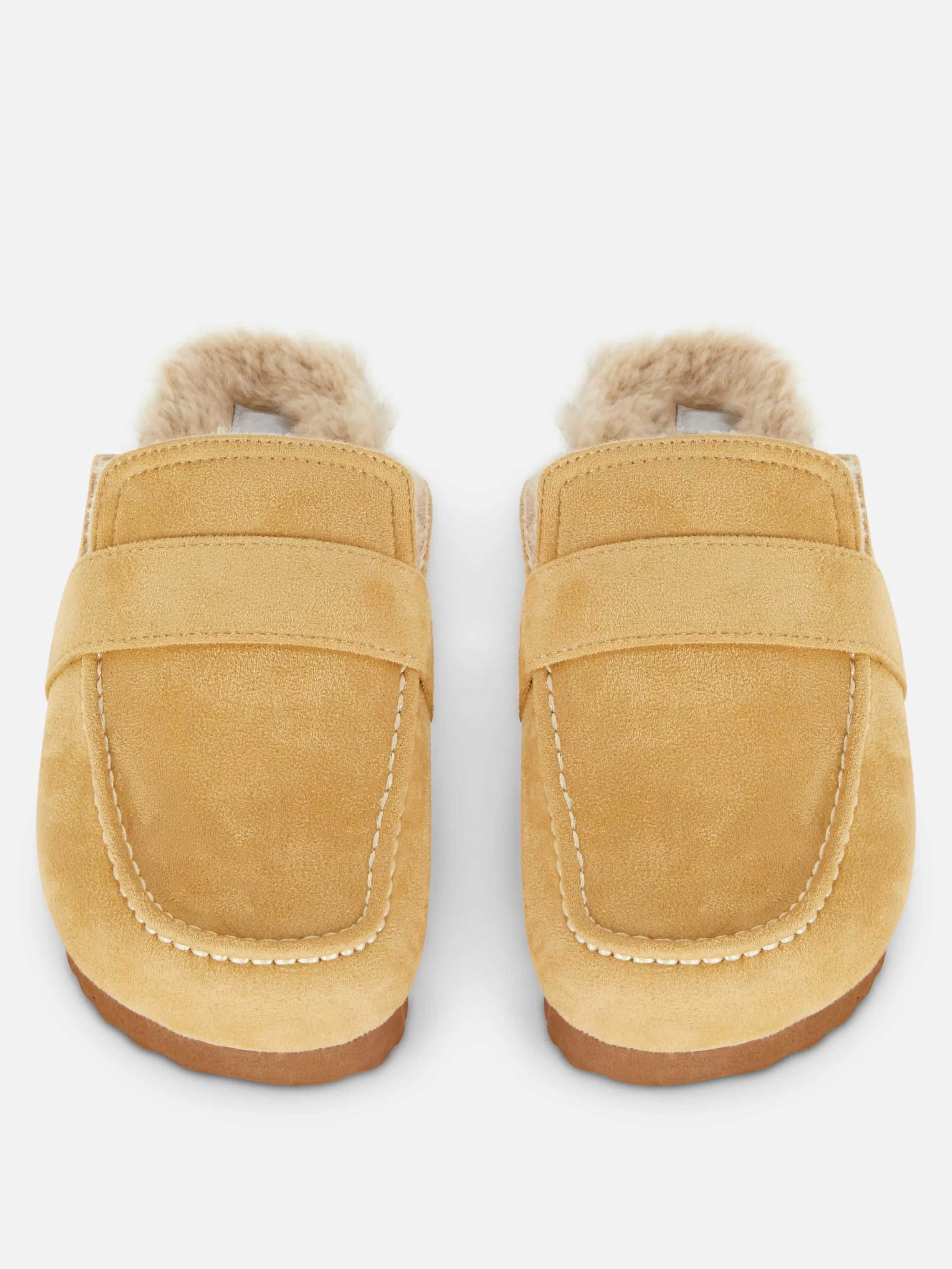 Primark Pantoffels | Pantoffels^Loaferpantoffels Met Voering Van Imitatiebont