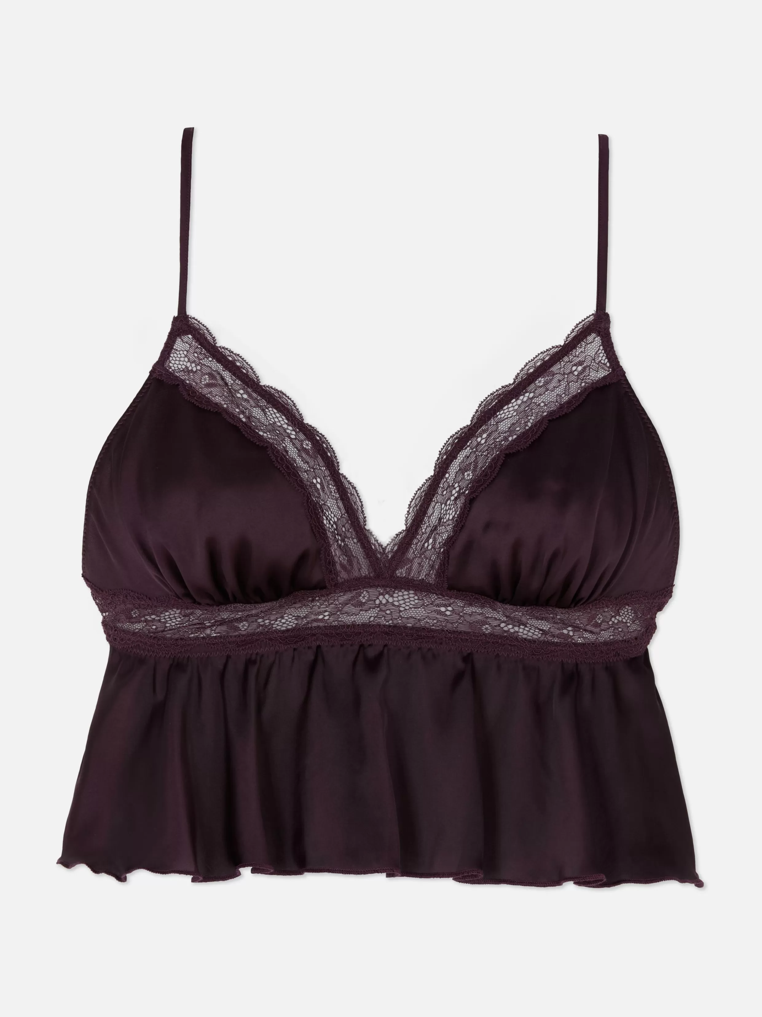 Primark Beha'S^Luchtige Satijnen Bralette Met Kant