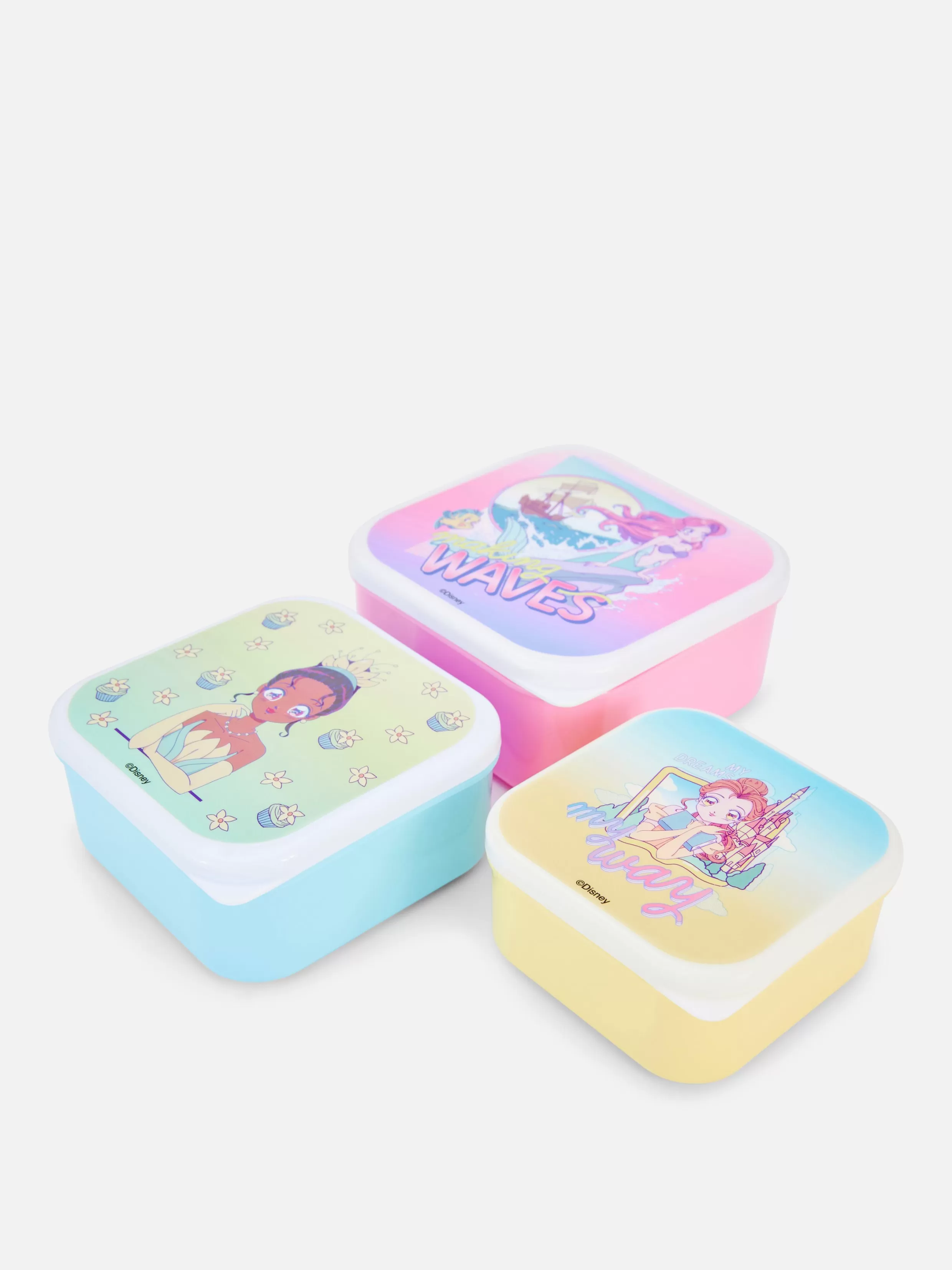 Primark Kook- En Bakgerei^Lunchboxen Disney's Princesses, Set Van 3