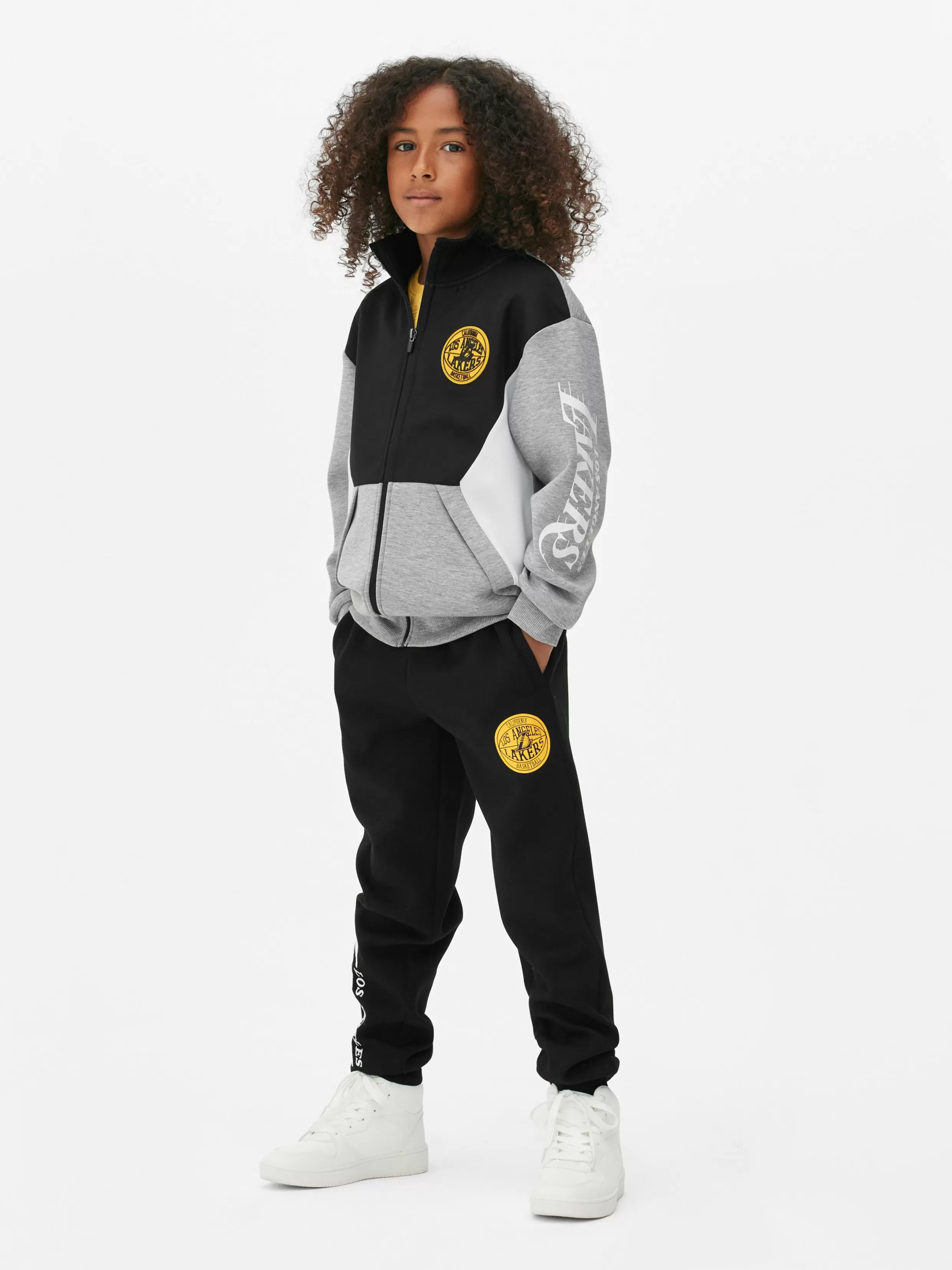 Primark Hoodies En Sweatshirts^Matchend Sweatshirt Met Rits NBA Los Angeles Lakers