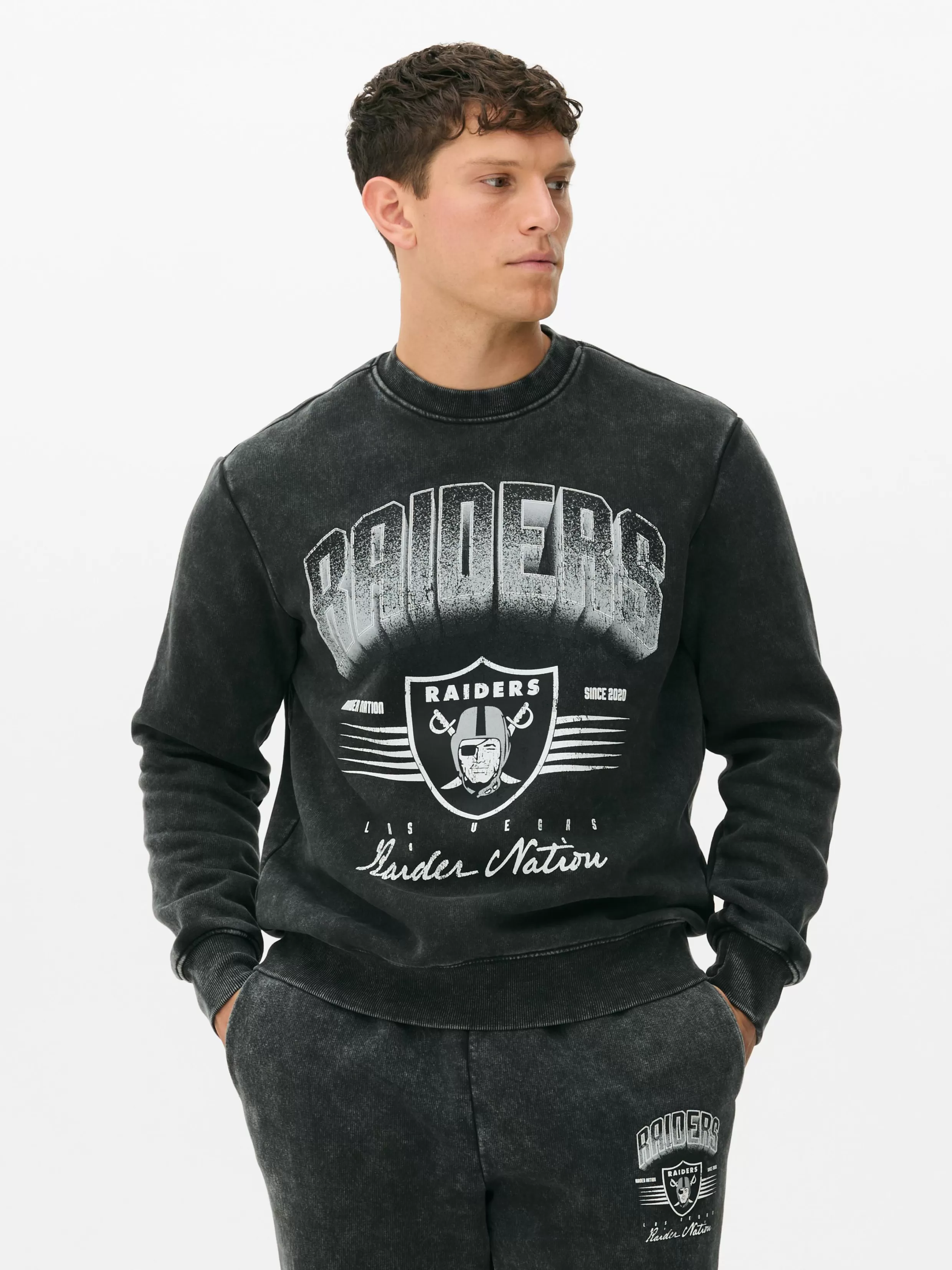 Primark T-Shirts En Sweatshirts Met Print | Hoodies En Sweatshirts^Matchend Sweatshirt NFL Las Vegas Raiders