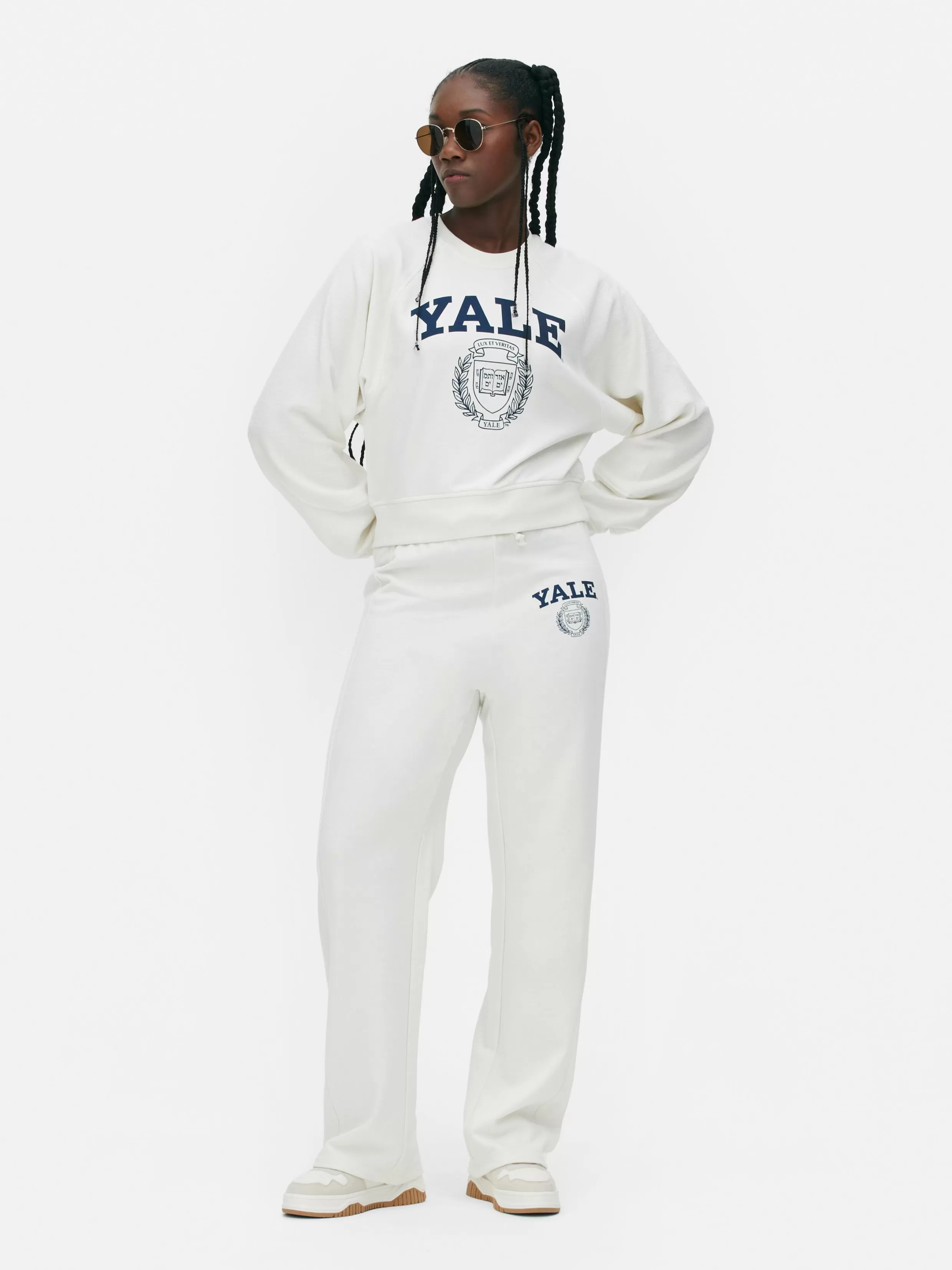 Primark Hoodies En Sweatshirts^Matchend Wijdvallend Sweatshirt Met Yale-print