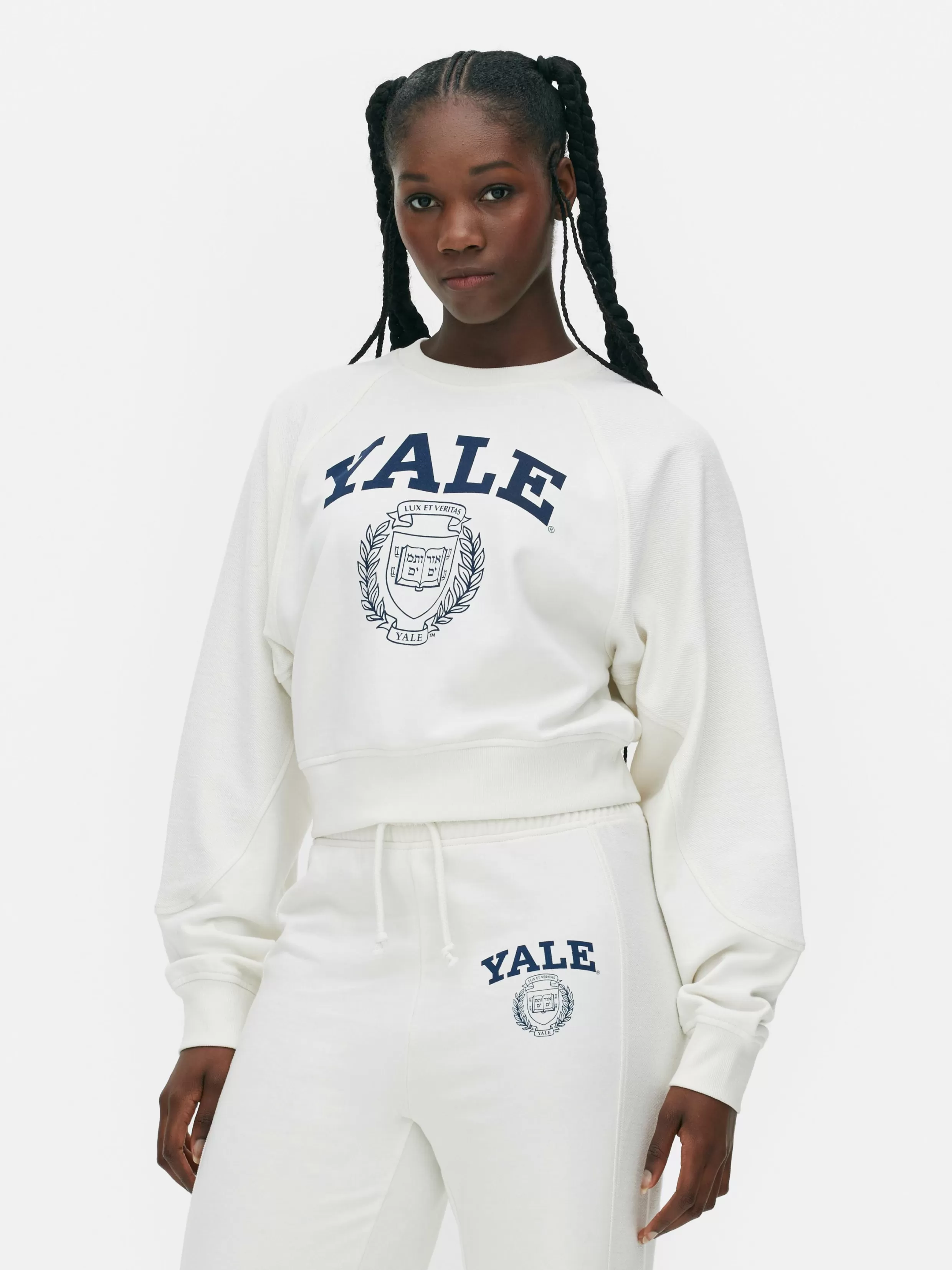 Primark Hoodies En Sweatshirts^Matchend Wijdvallend Sweatshirt Met Yale-print