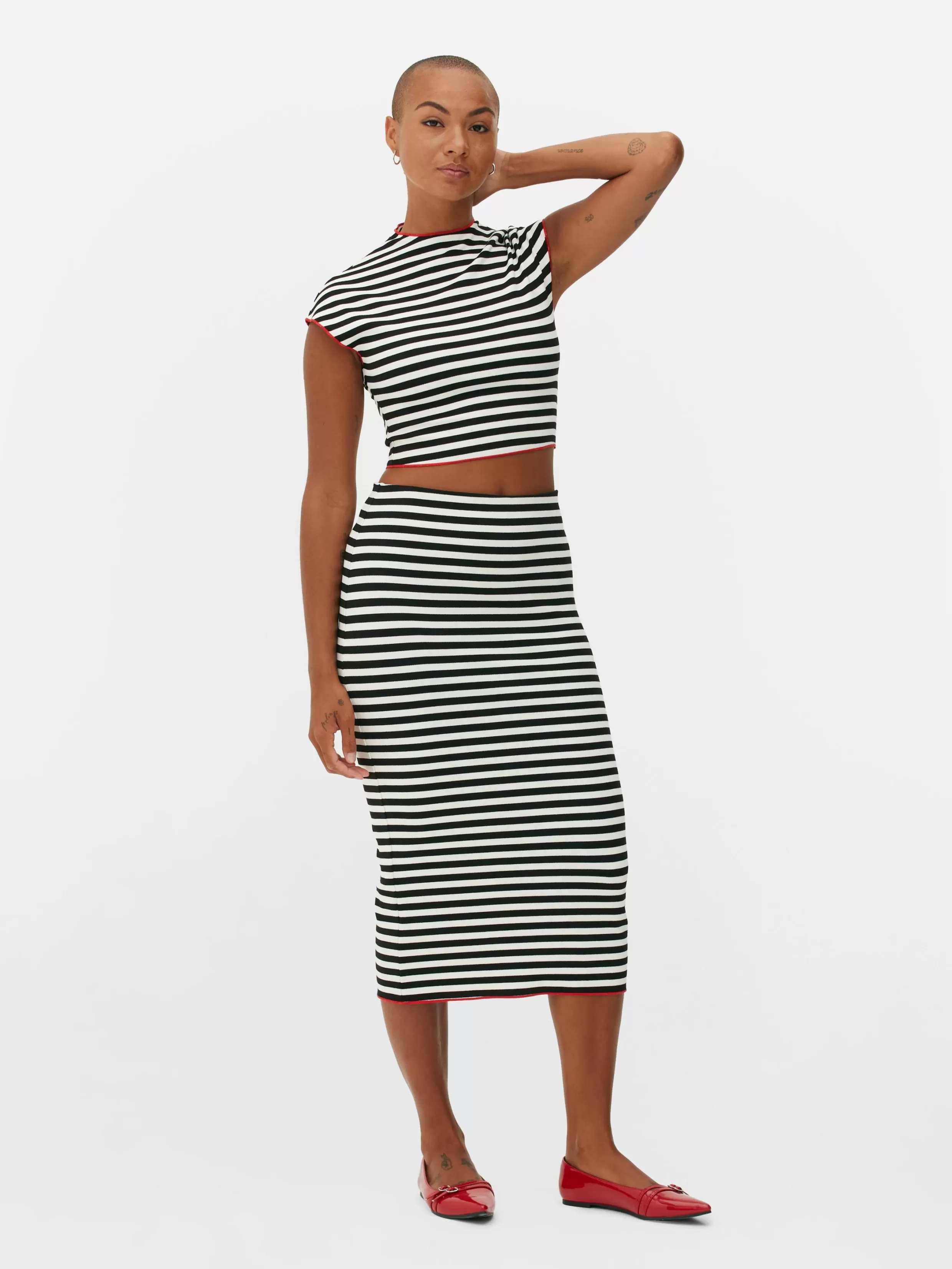 Primark Rokken^Matchende Halflange Rok Beetlejuice X Colleen Atwood