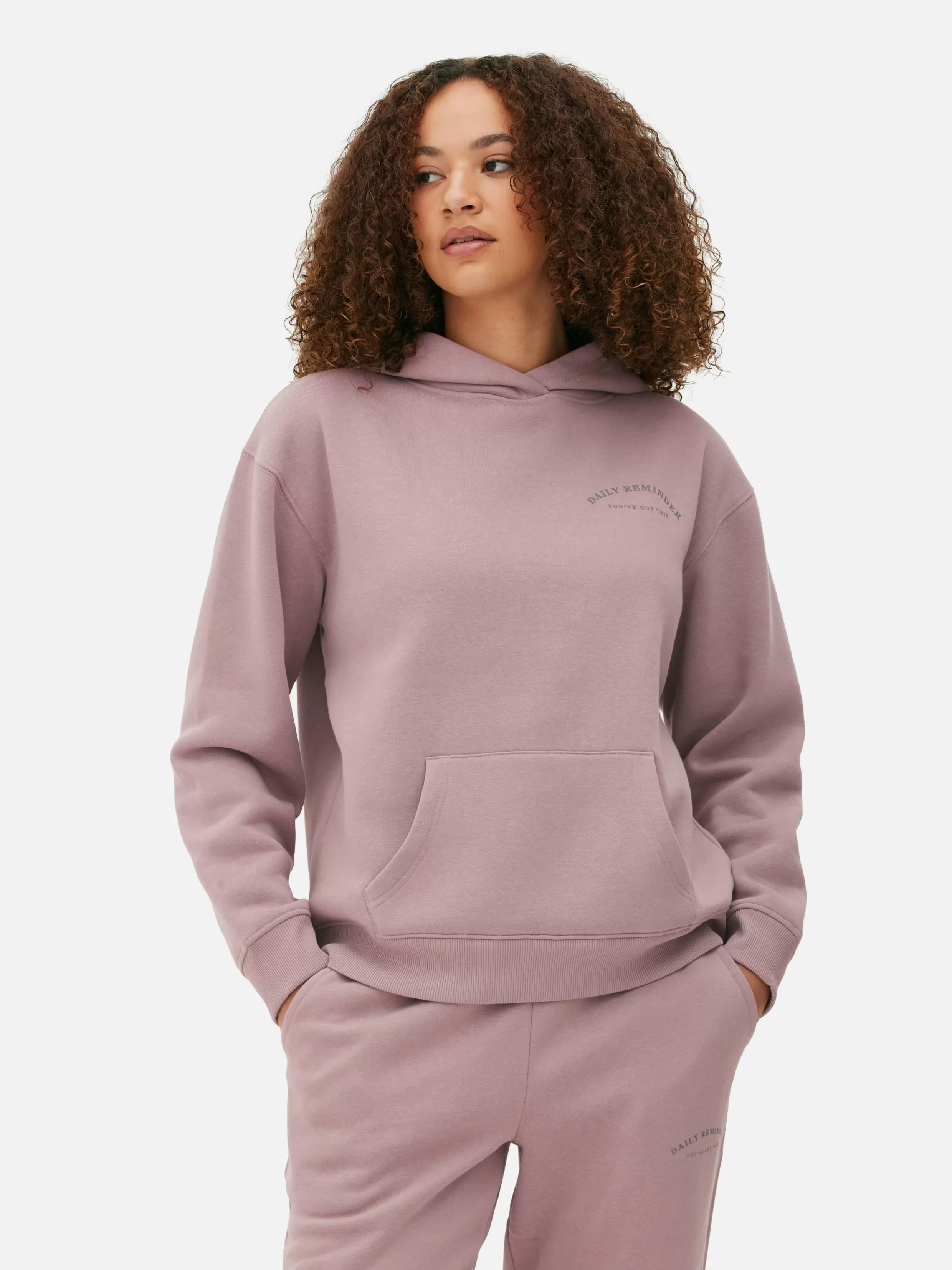 Primark Hoodies En Sweatshirts^Matchende Hoodie Met Print