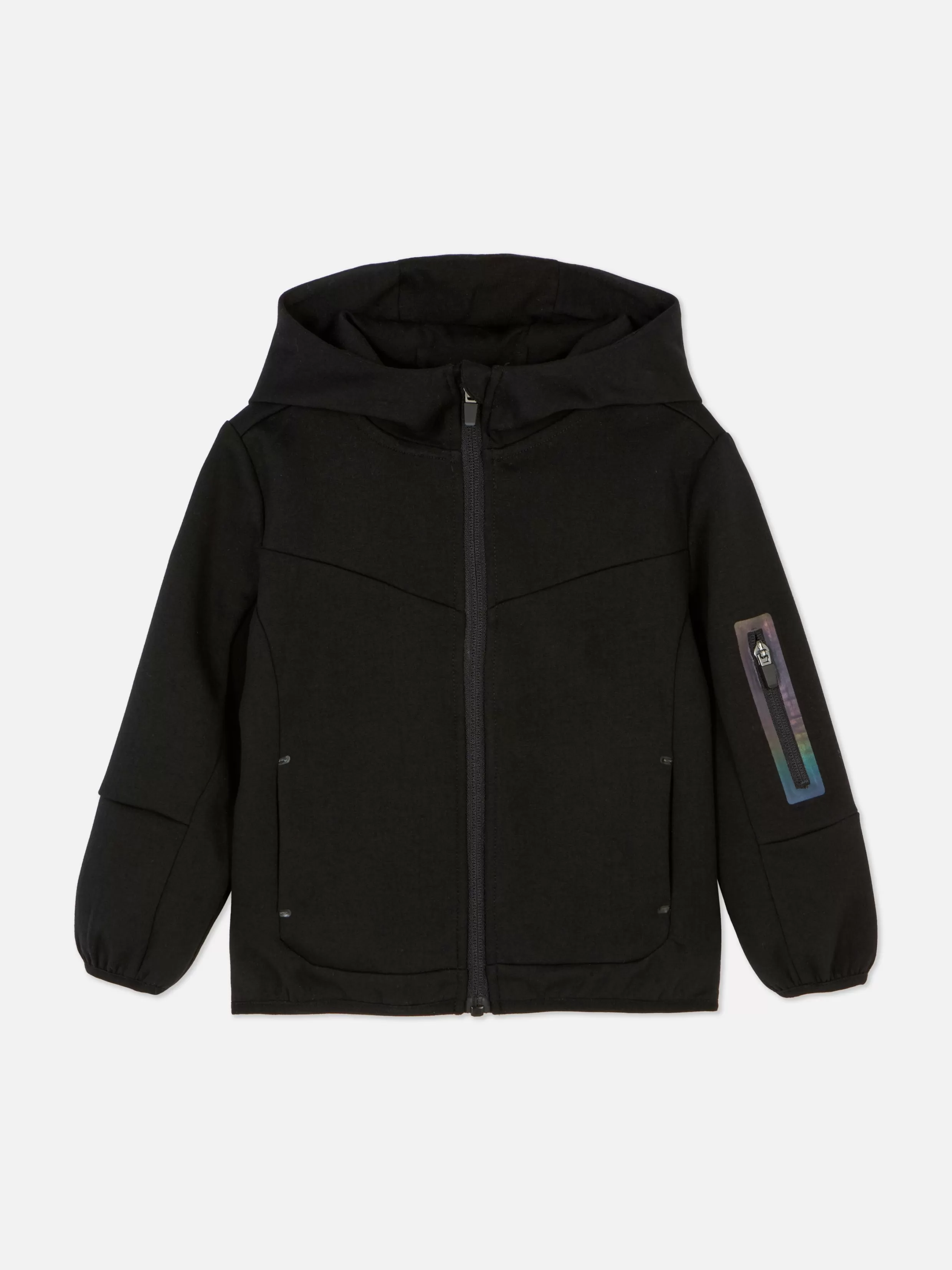 Primark Hoodies En Sweatshirts^Matchende Hoodie Van Gebonden Stof Met Ritssluiting