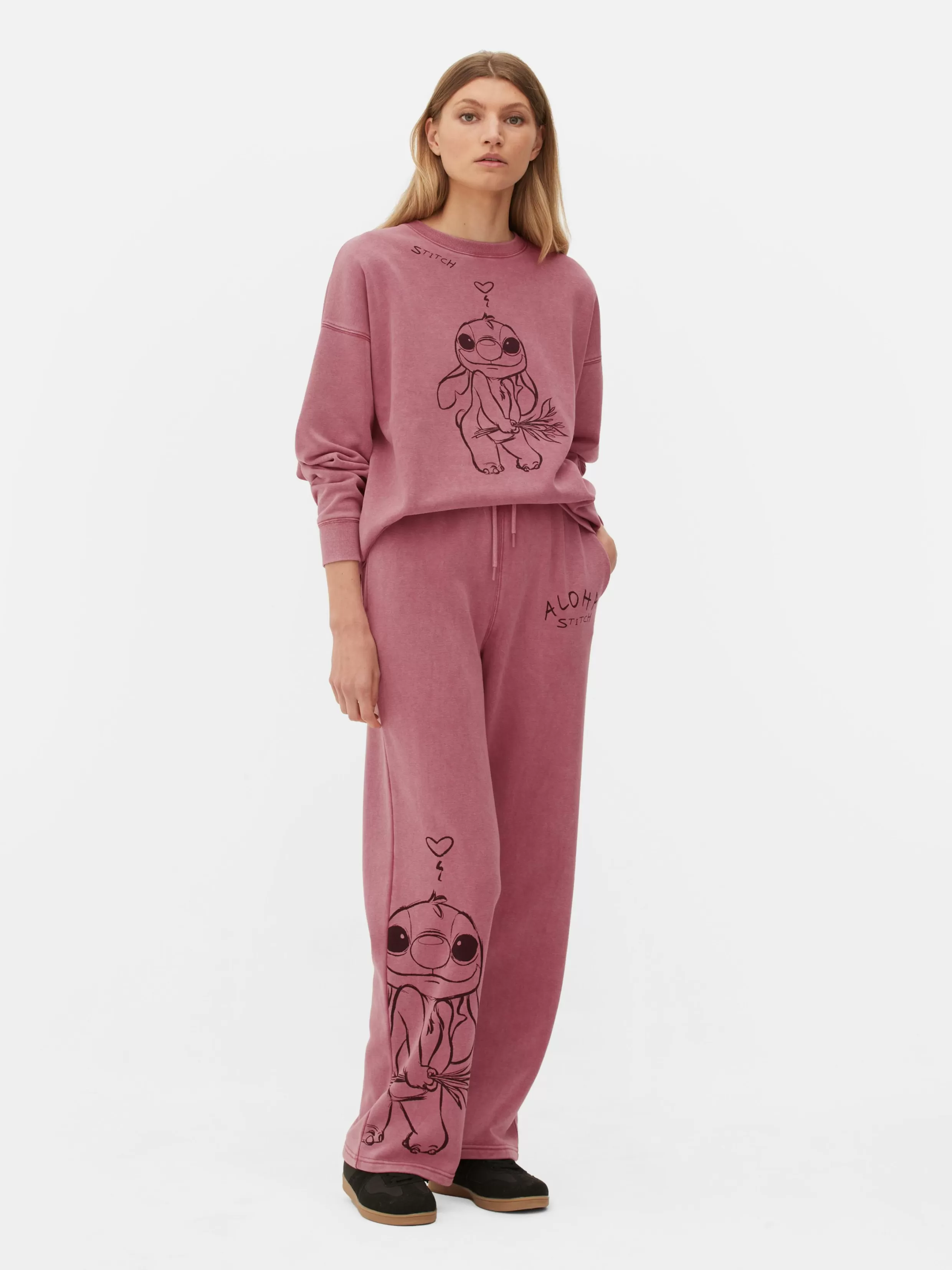 Primark Joggingbroeken^Matchende Rechte Joggingbroek Disney's Stitch