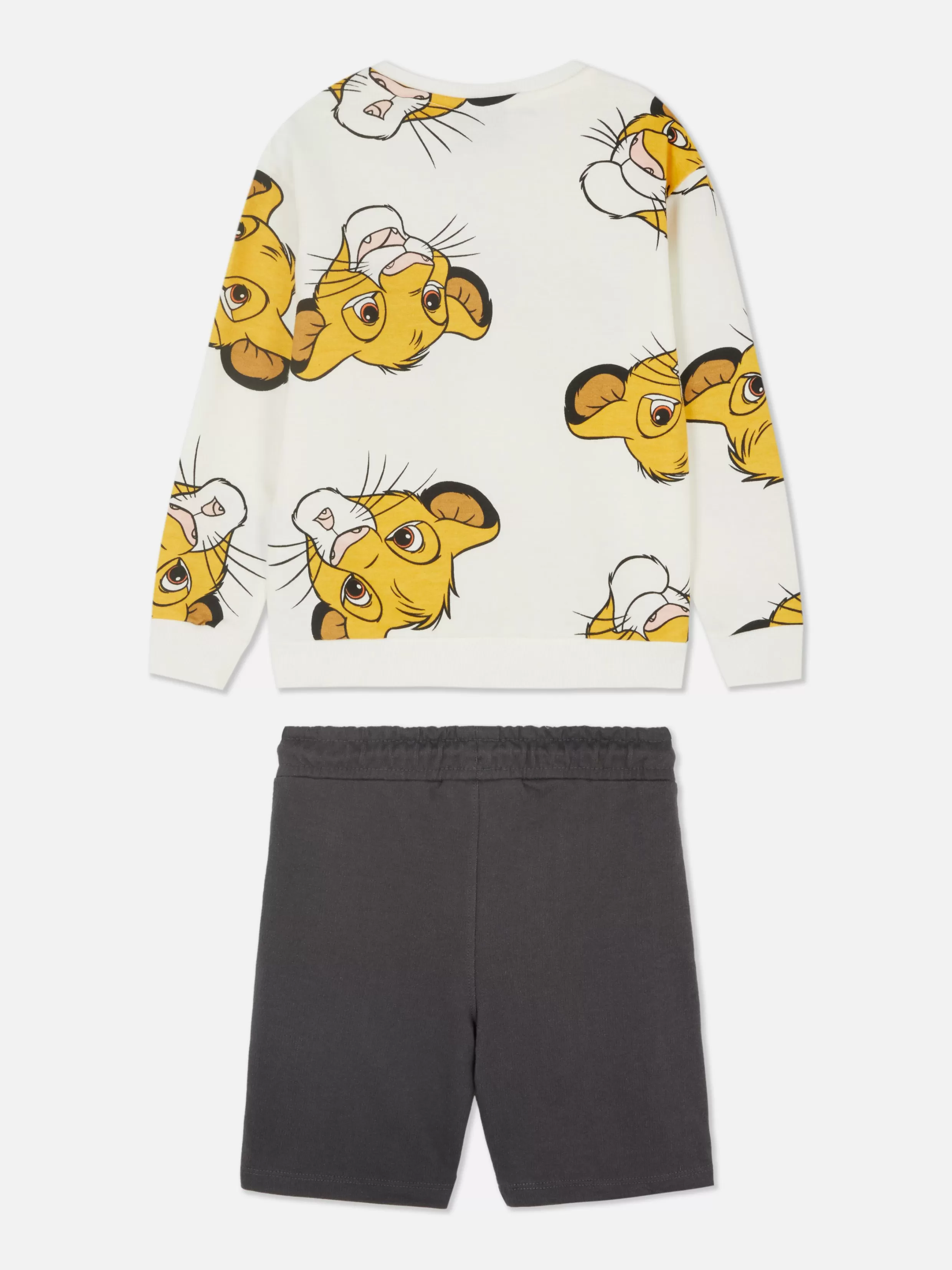 Primark Sets En Outfits^Matchende Set Sweatshirt En Short Disney's Simba