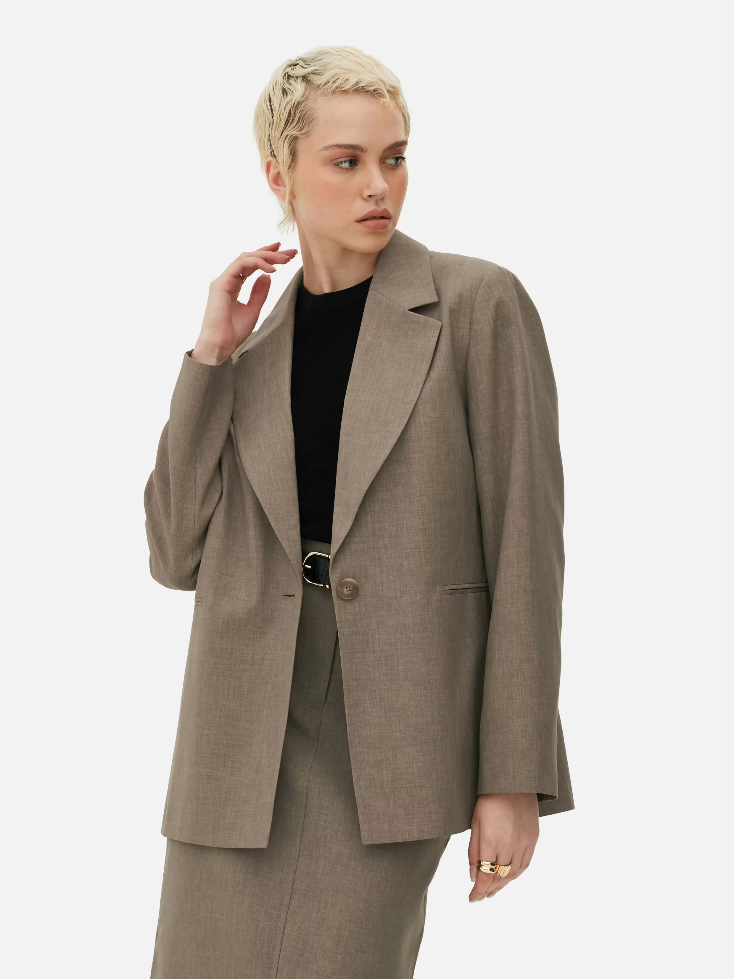 Primark Blazers^Matchende Single-breasted Oversized Blazer