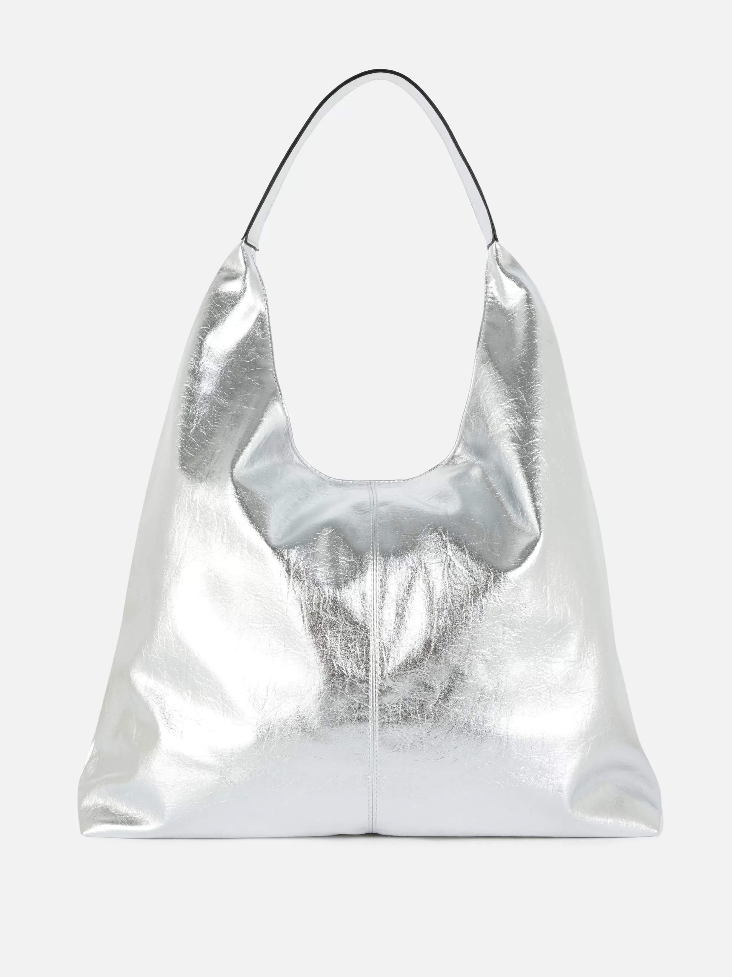 Primark Tassen En Portemonnees^Metallic Shopper Van Imitatieleer