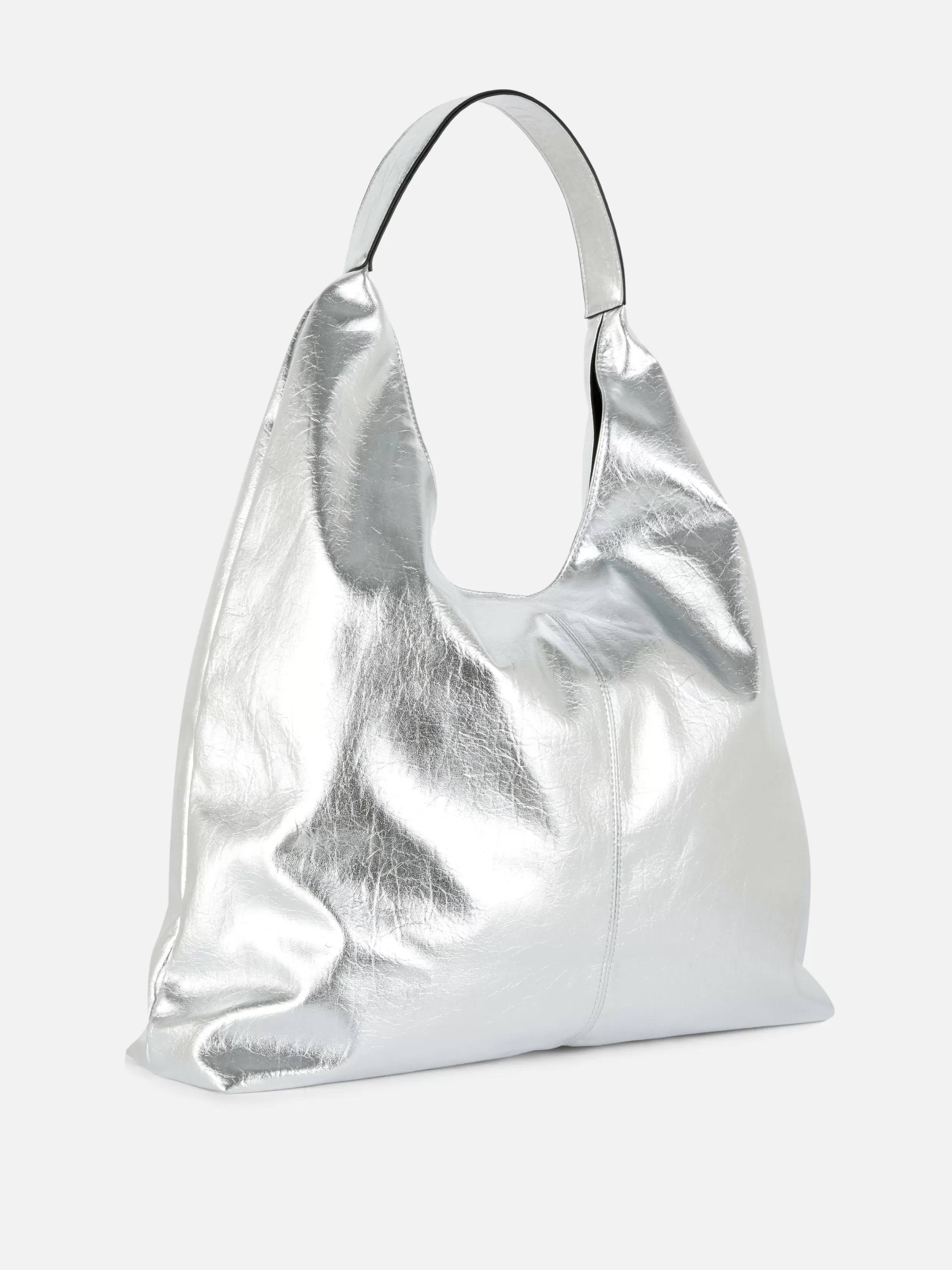 Primark Tassen En Portemonnees^Metallic Shopper Van Imitatieleer