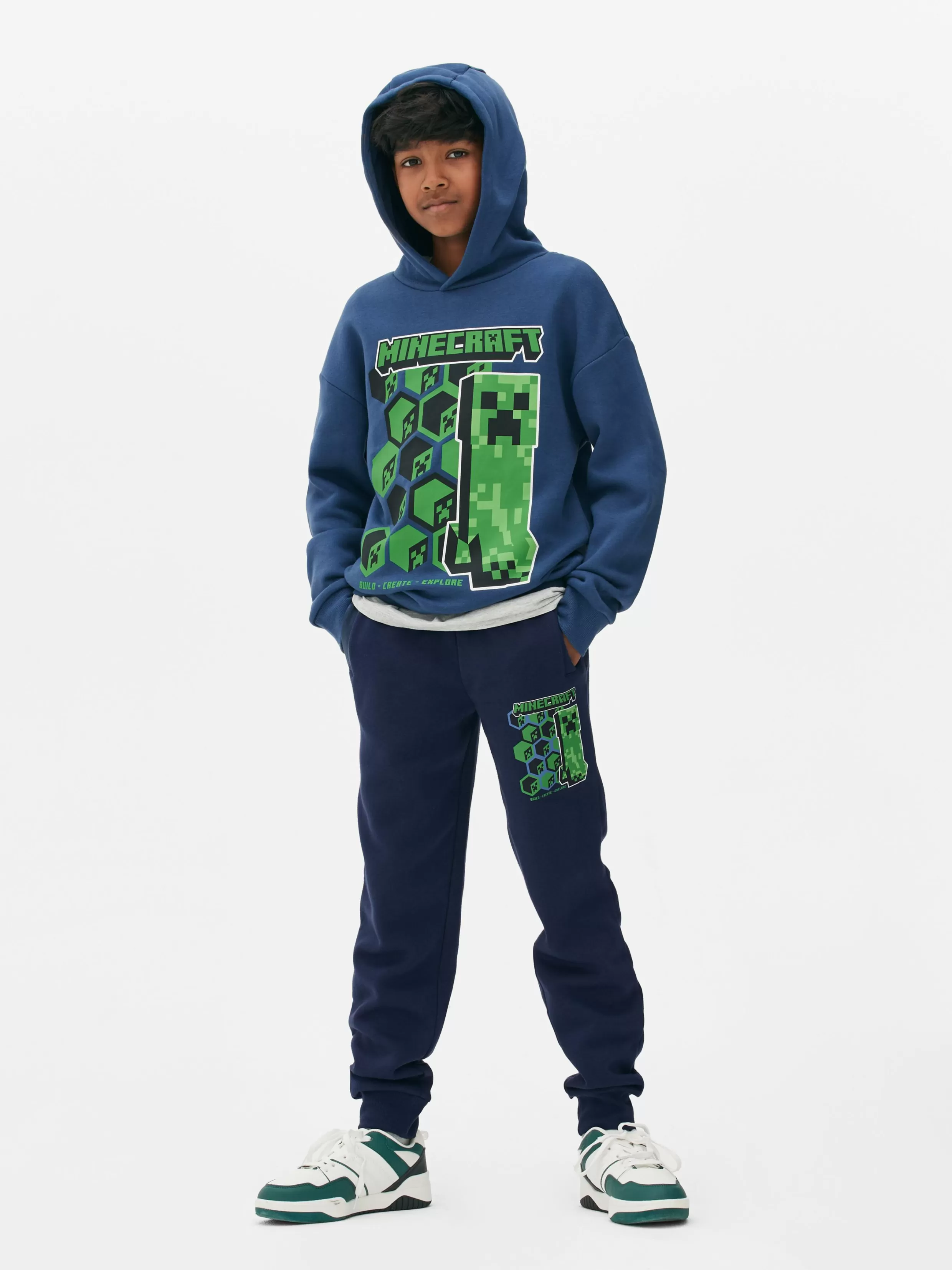 Primark Hoodies En Sweatshirts^Minecraft Creeper Hoodie