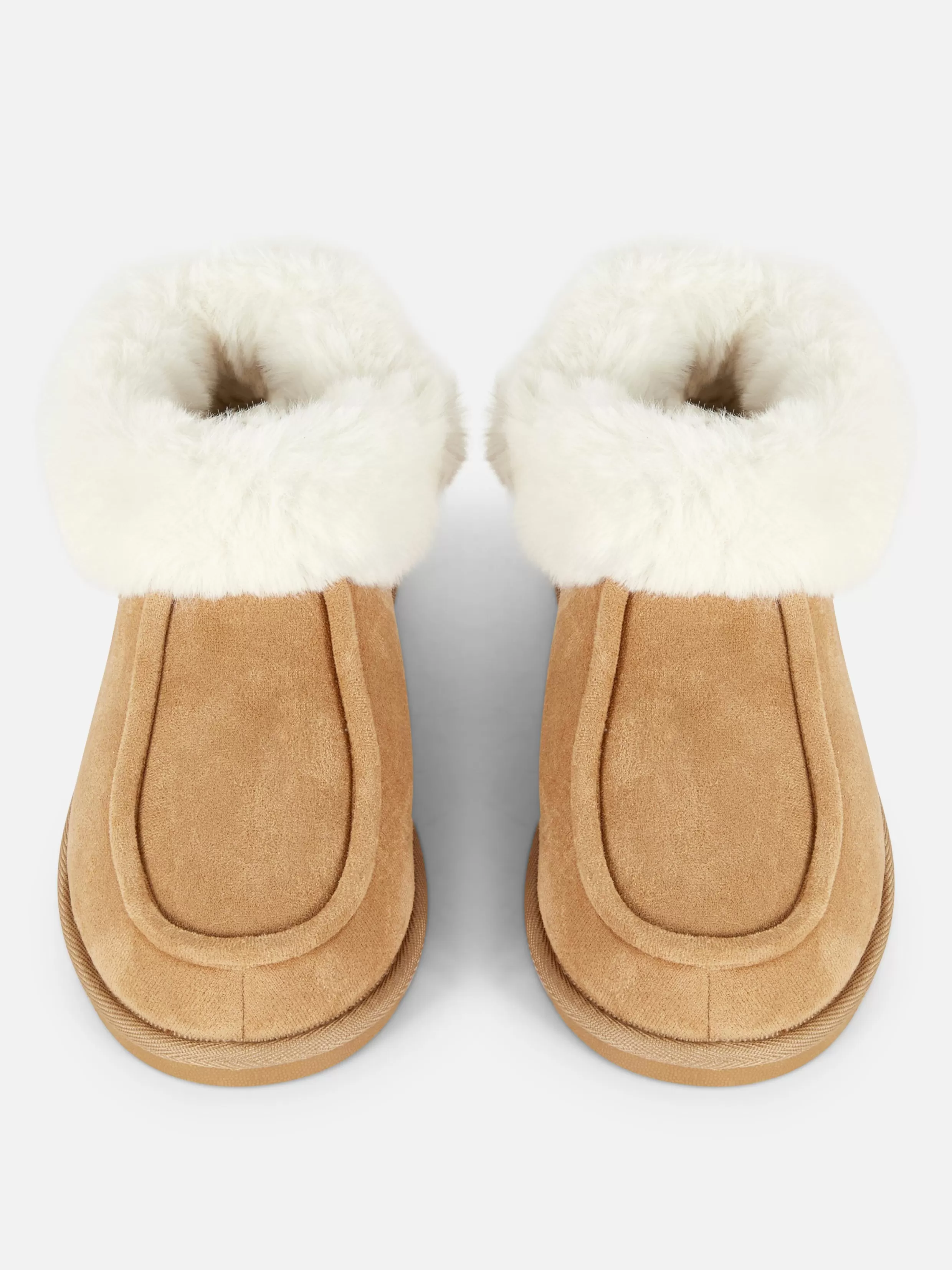 Primark Pantoffels^Mocassinpantoffels Met Imitatiebont