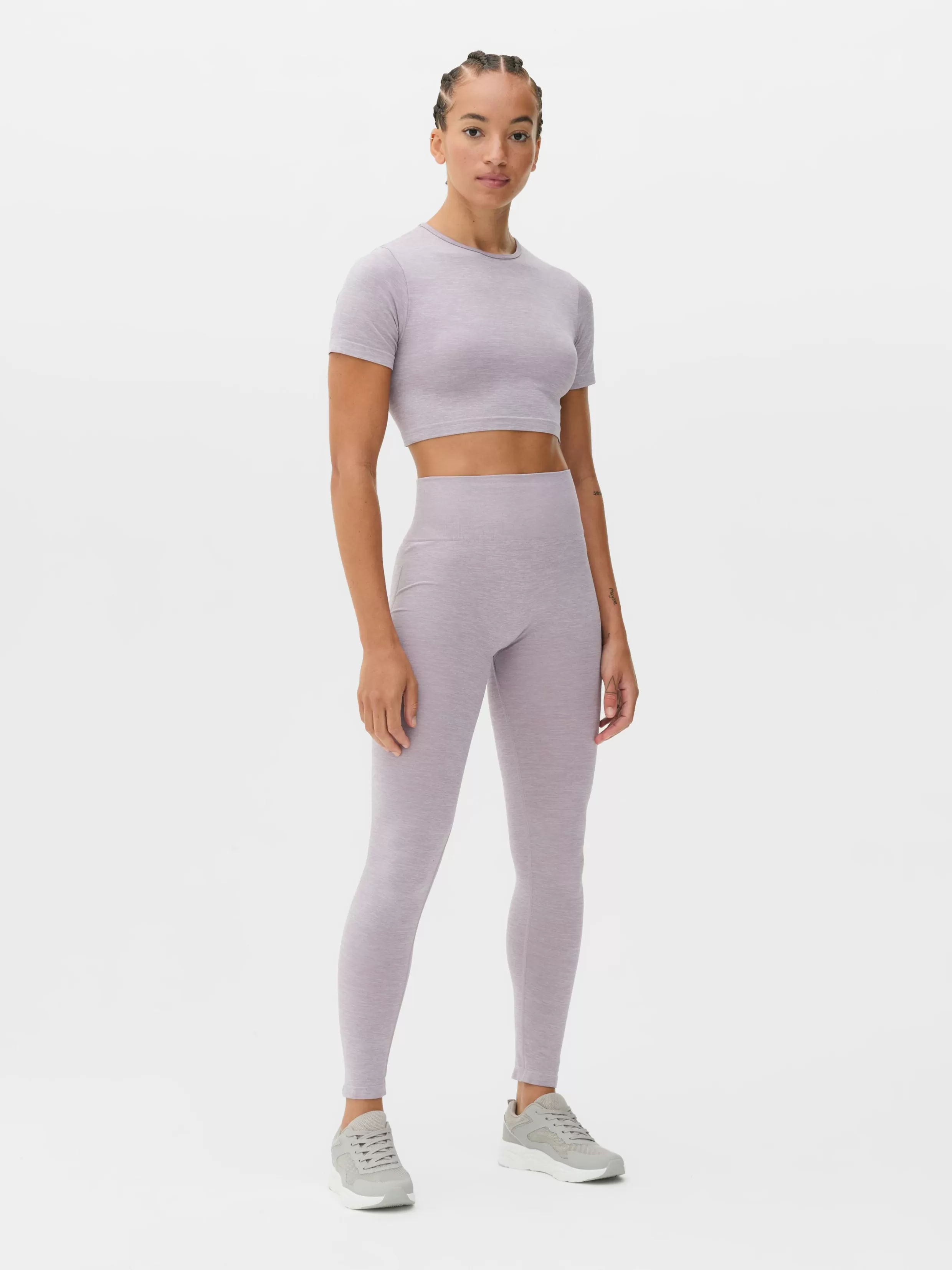 Primark Fitnesskleding En Activewear^Naadloos Gemêleerd Sportshirt