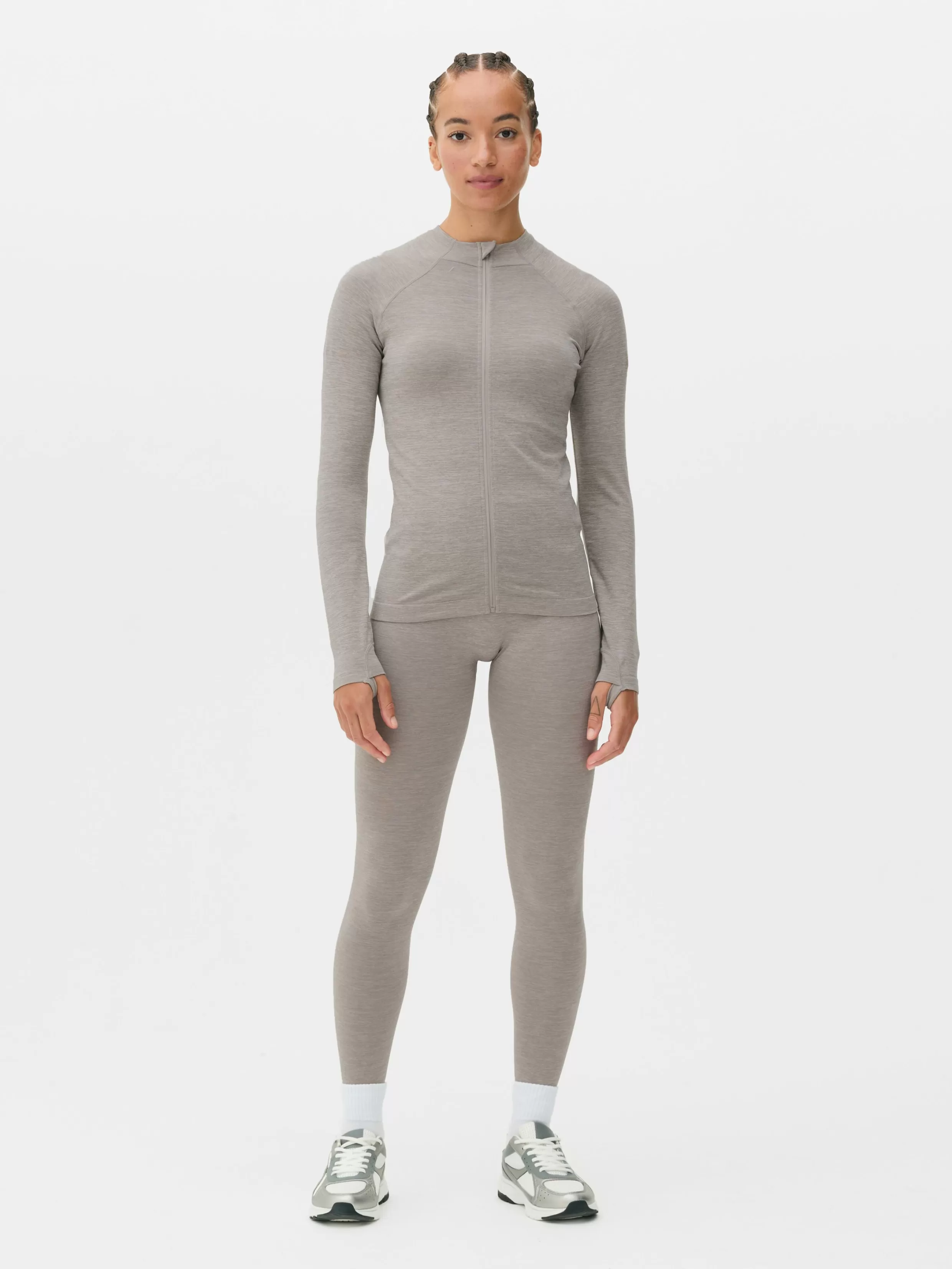 Primark Fitnesskleding En Activewear^Naadloos Trainingsjack Met Lange Rits