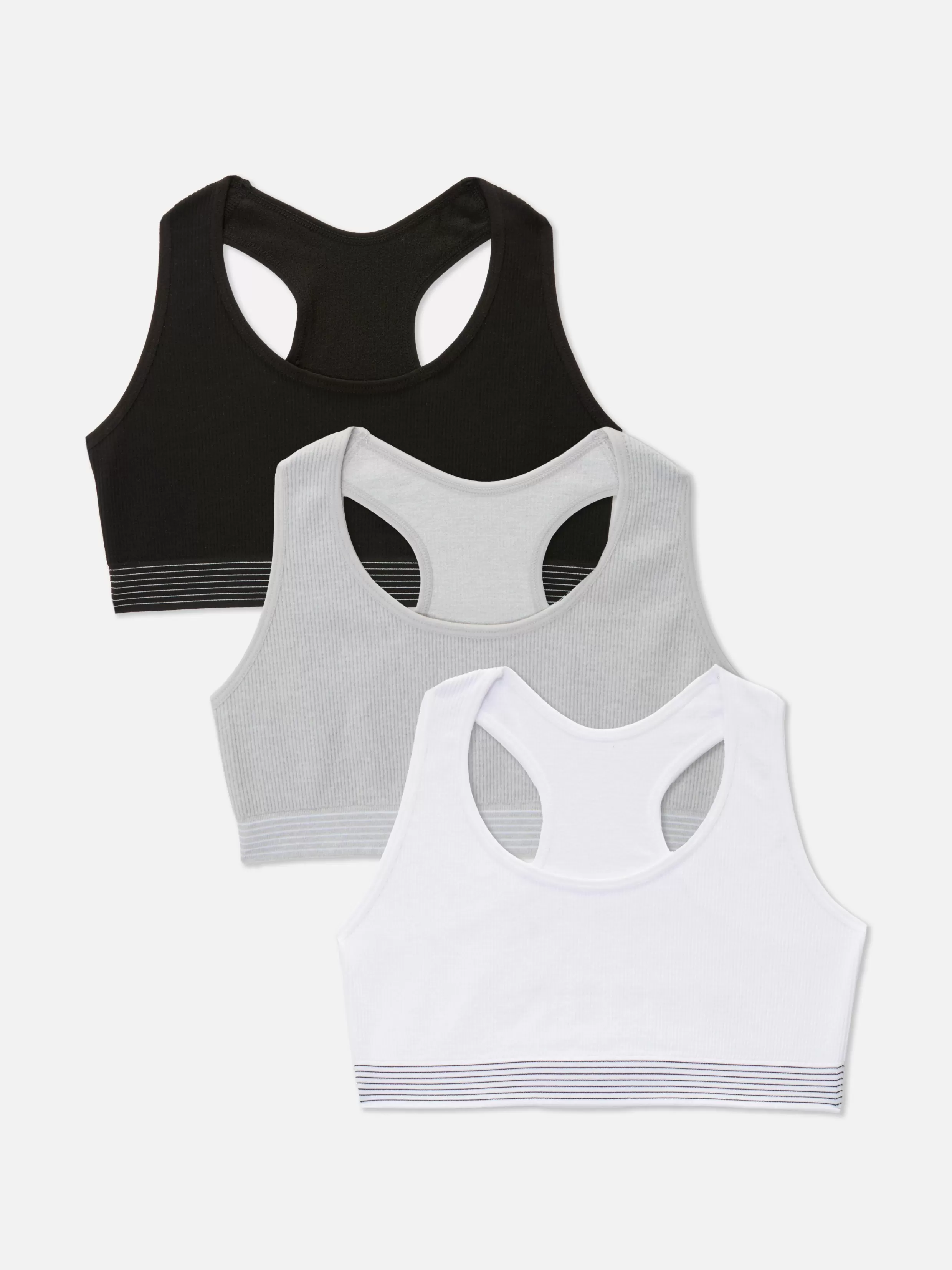 Primark Ondergoed^Naadloze Korte Tops Met Racerback, Set Van 3