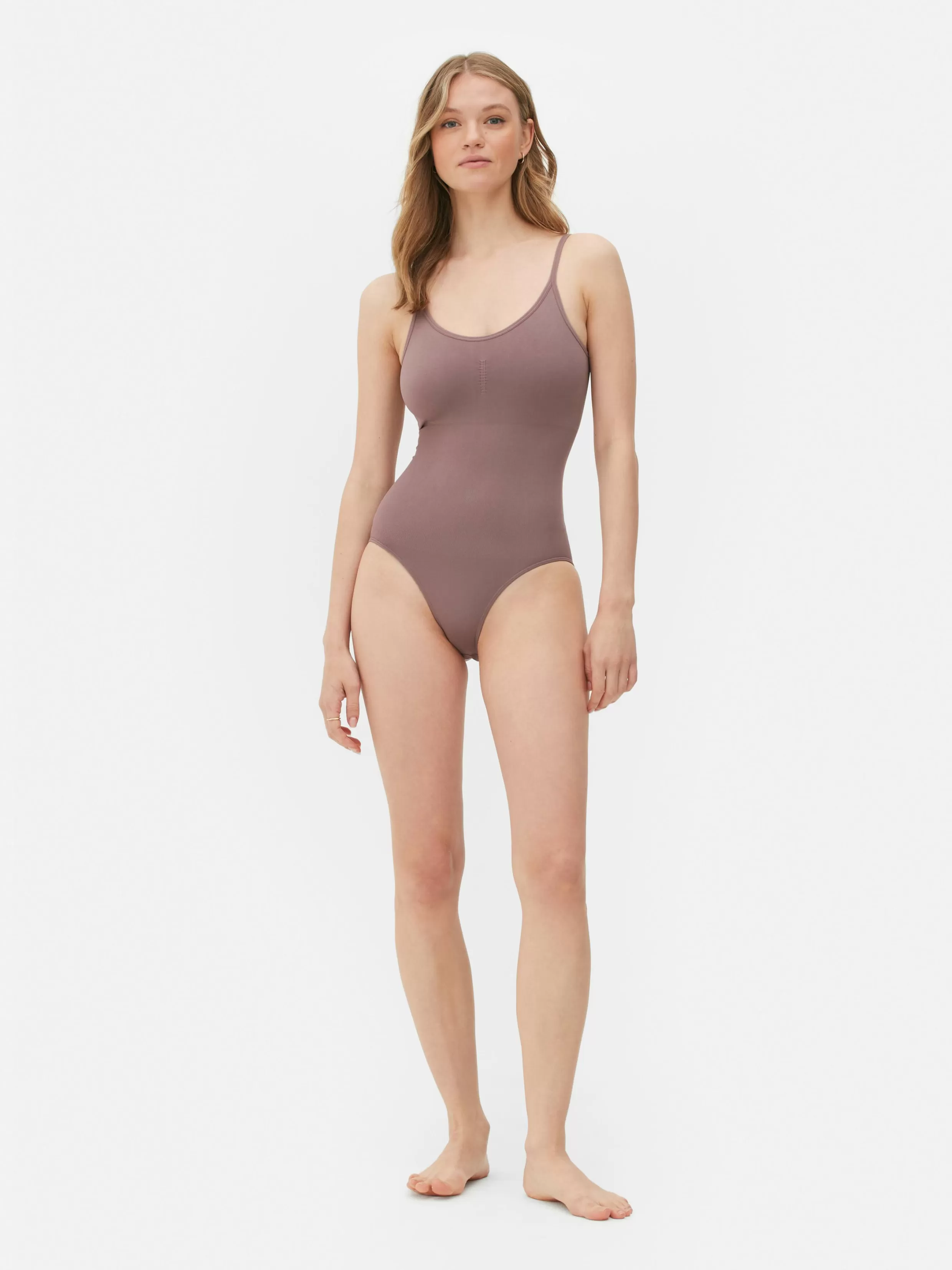 Primark Shapewear^Naadloze Shapewear-body Met U-hals