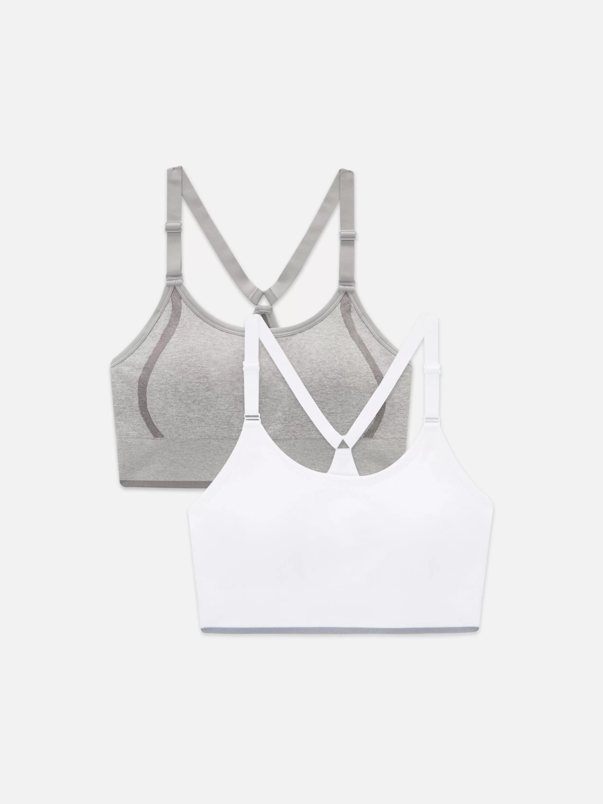 Primark Beha'S^Naadloze Sportbeha's Met Racerback, Set Van 2