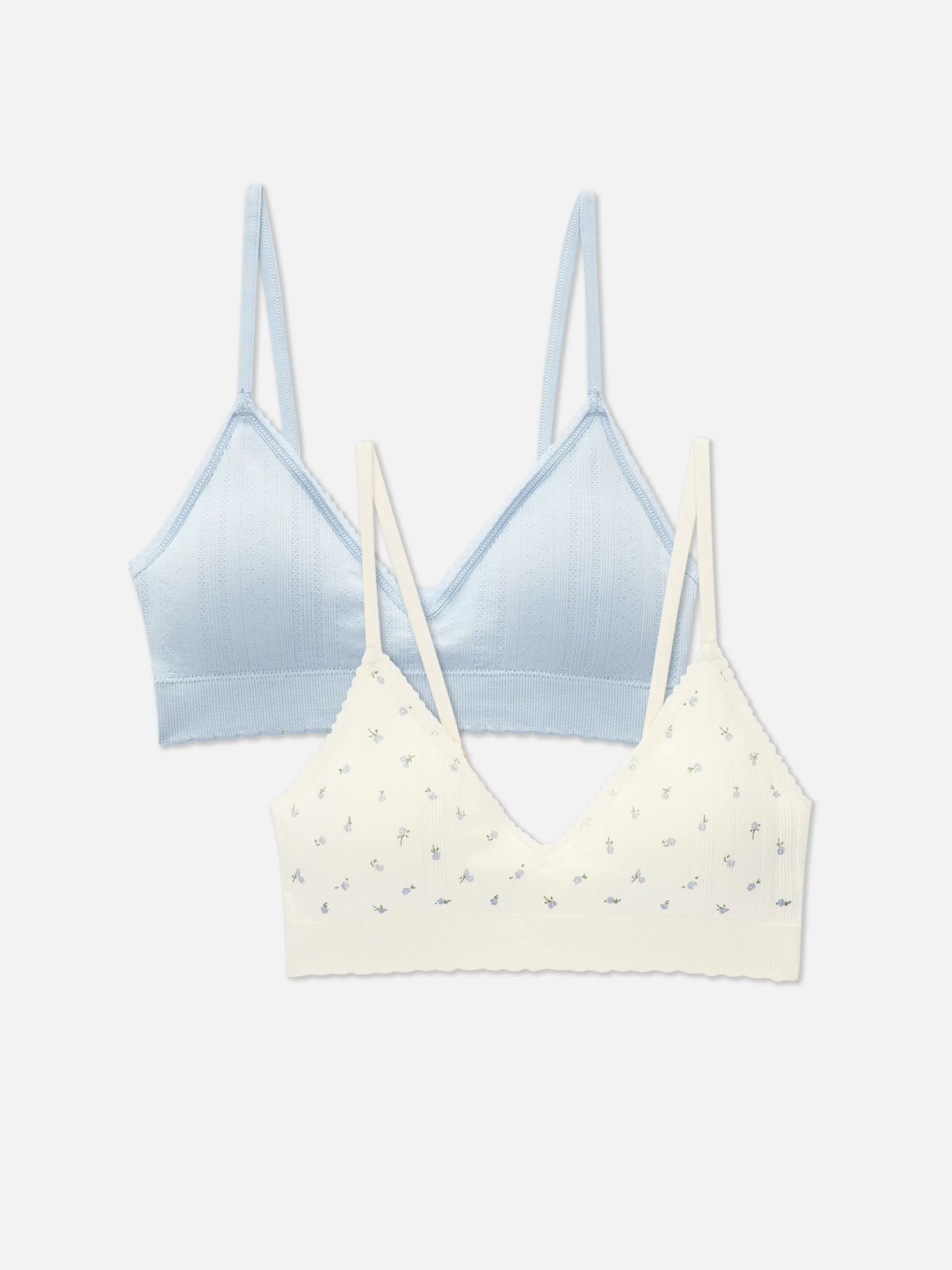 Primark Beha'S^Naadloze Triangelbralettes, Set Van 2