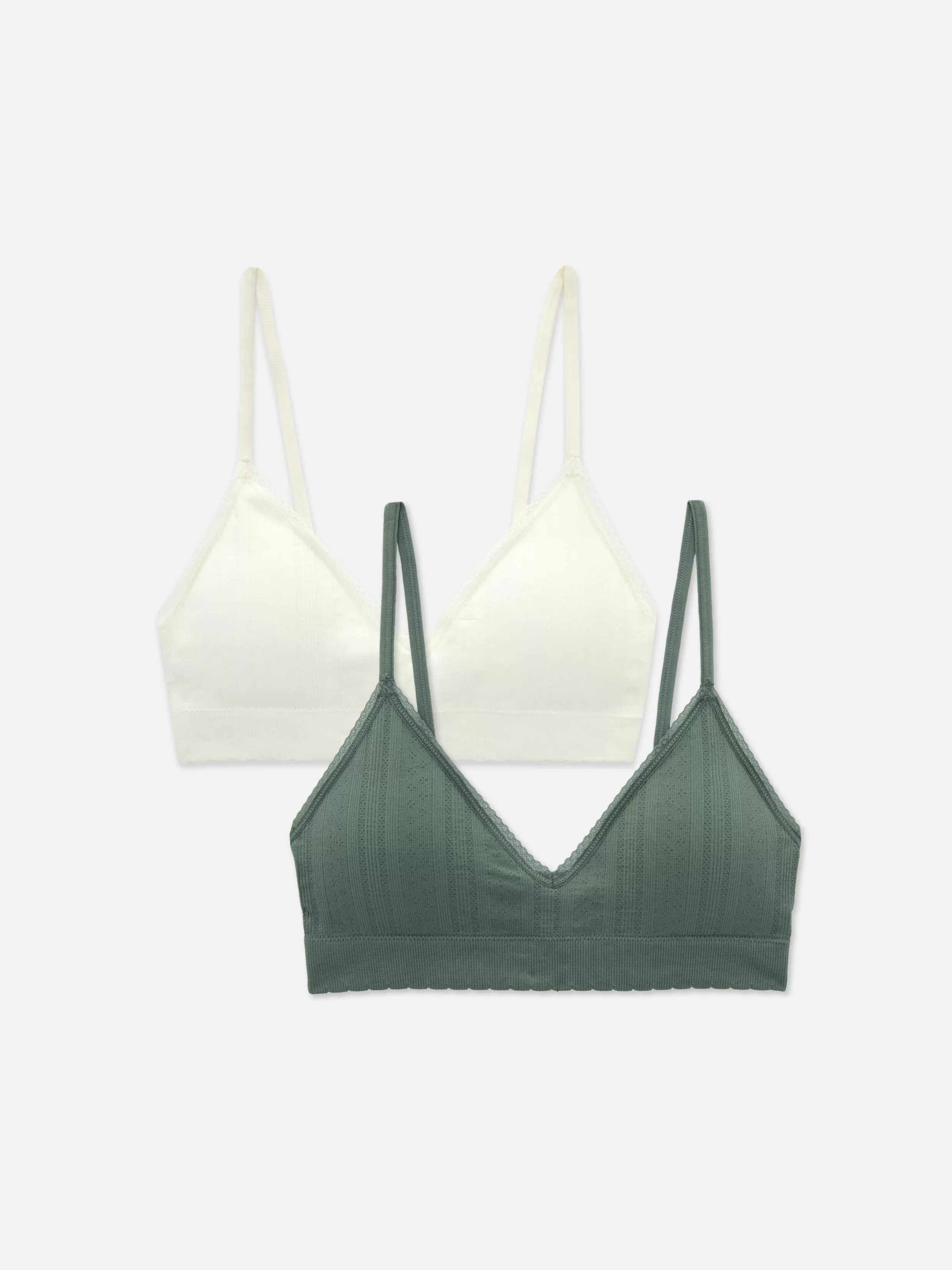 Primark Beha'S^Naadloze Triangelbralettes, Set Van 2