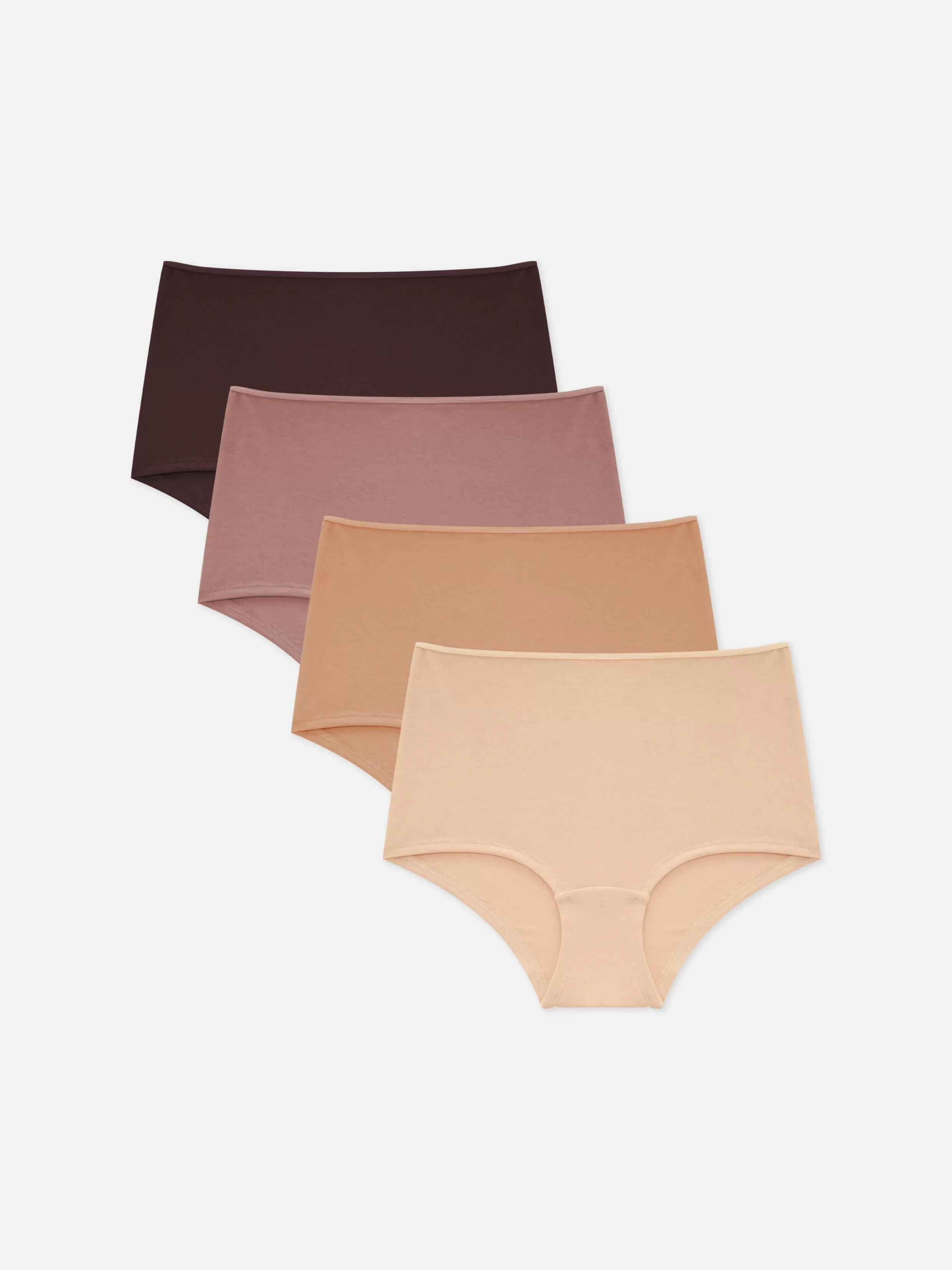 Primark Ondergoed^Neutrale Hoge Slips, Set Van 4