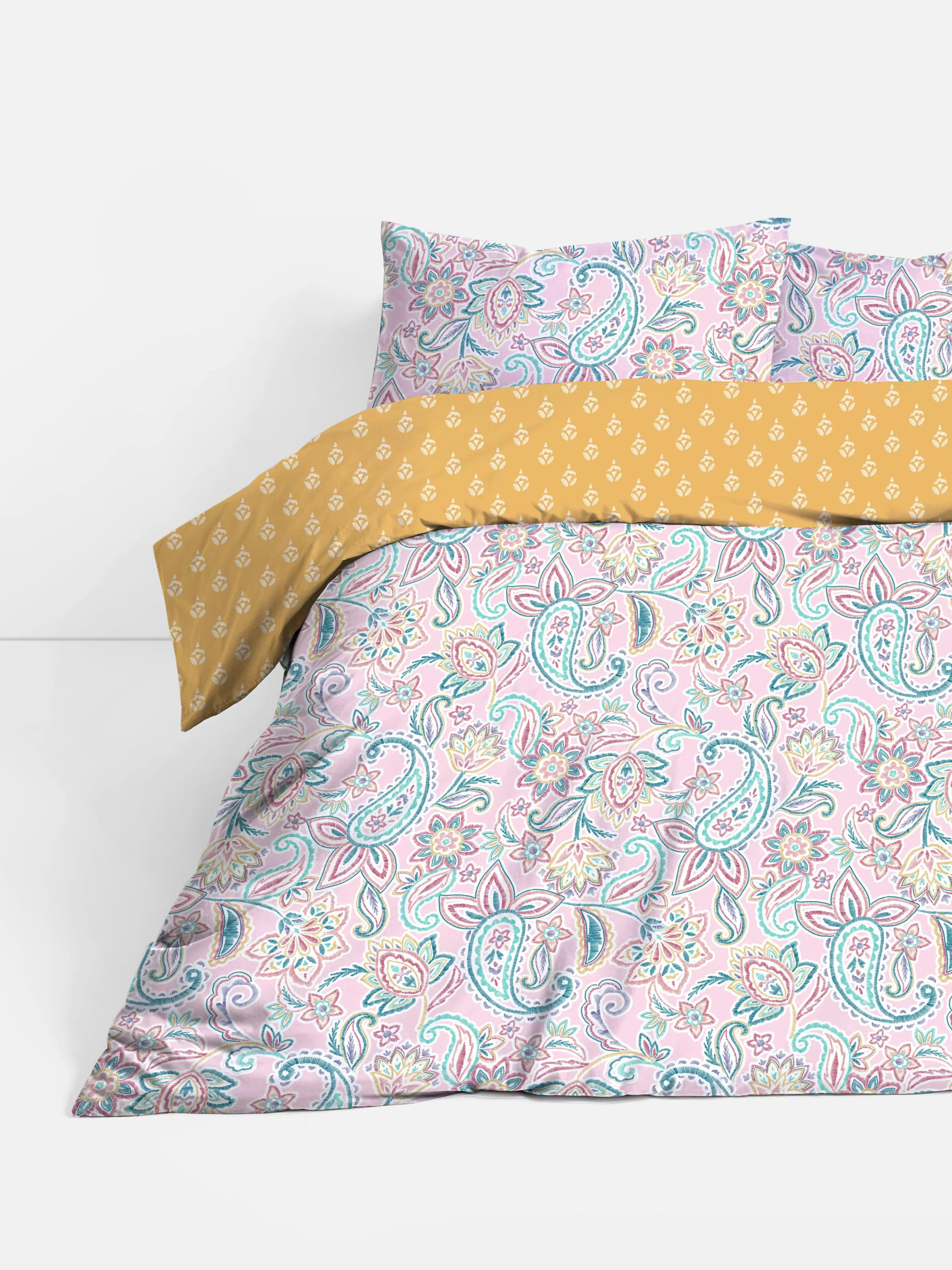 Primark Dekbedhoezen En Sets^Omkeerbare Kingsize Dekbedovertrekset Met Paisley