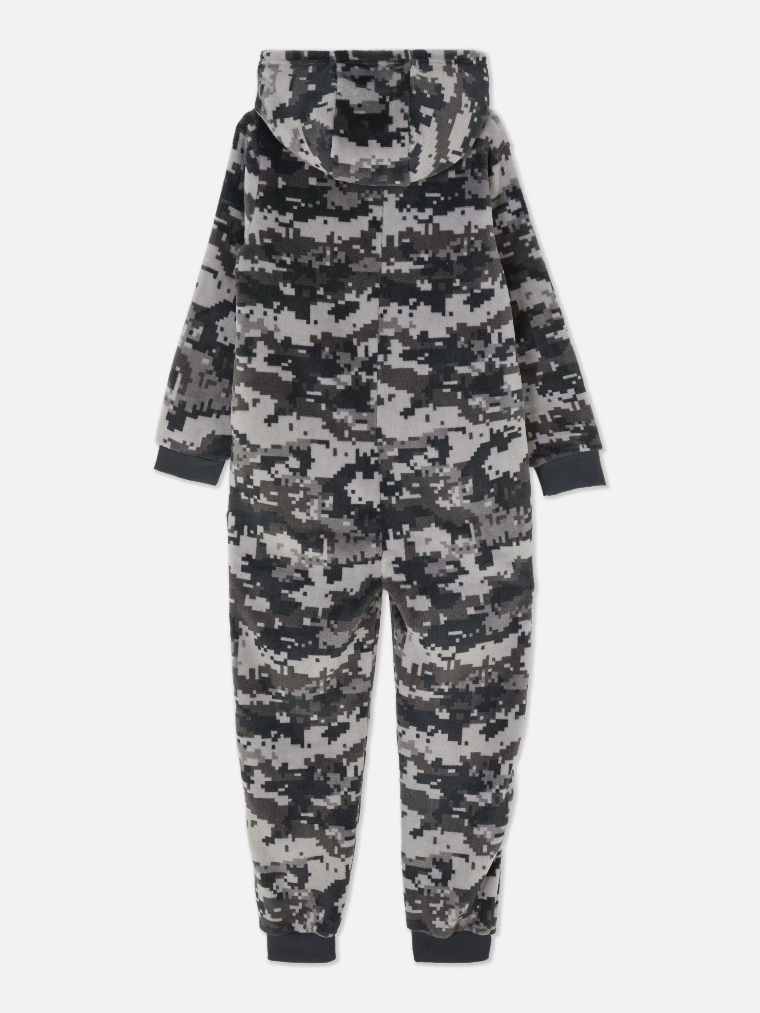 Primark Snuddies En Onesies^Onesie Met Rits En Camouflageprint