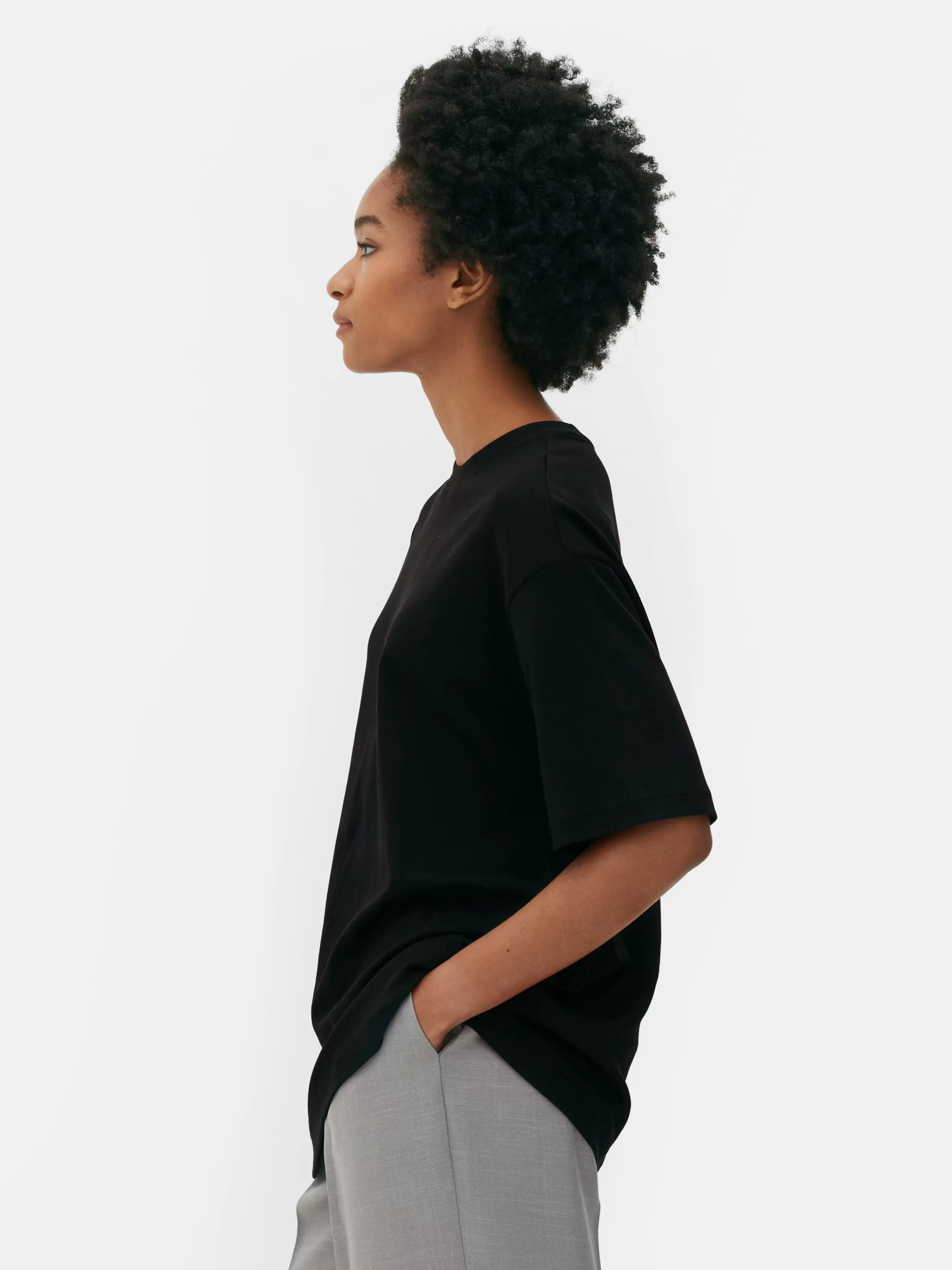 Primark Tops En T-Shirts^Oversized Essential Jersey T-shirt