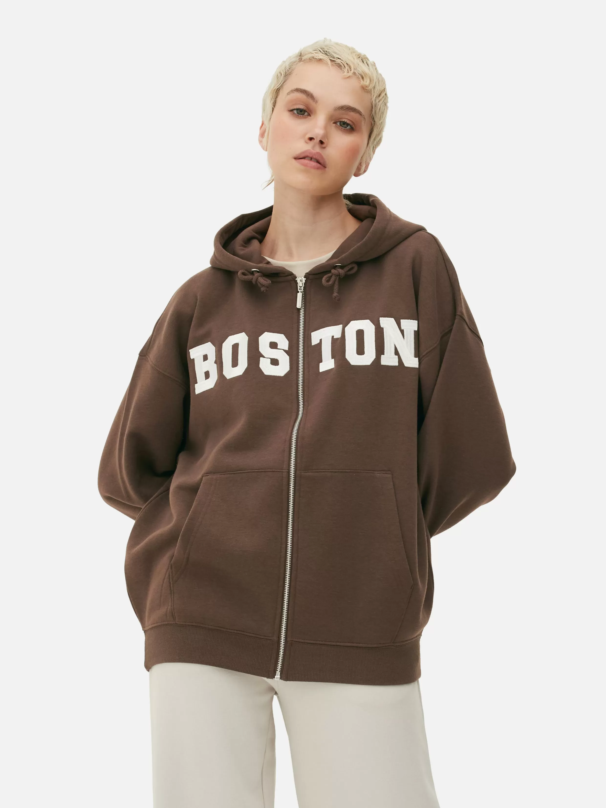 Primark Hoodies En Sweatshirts^Oversized Hoodie Met Rits