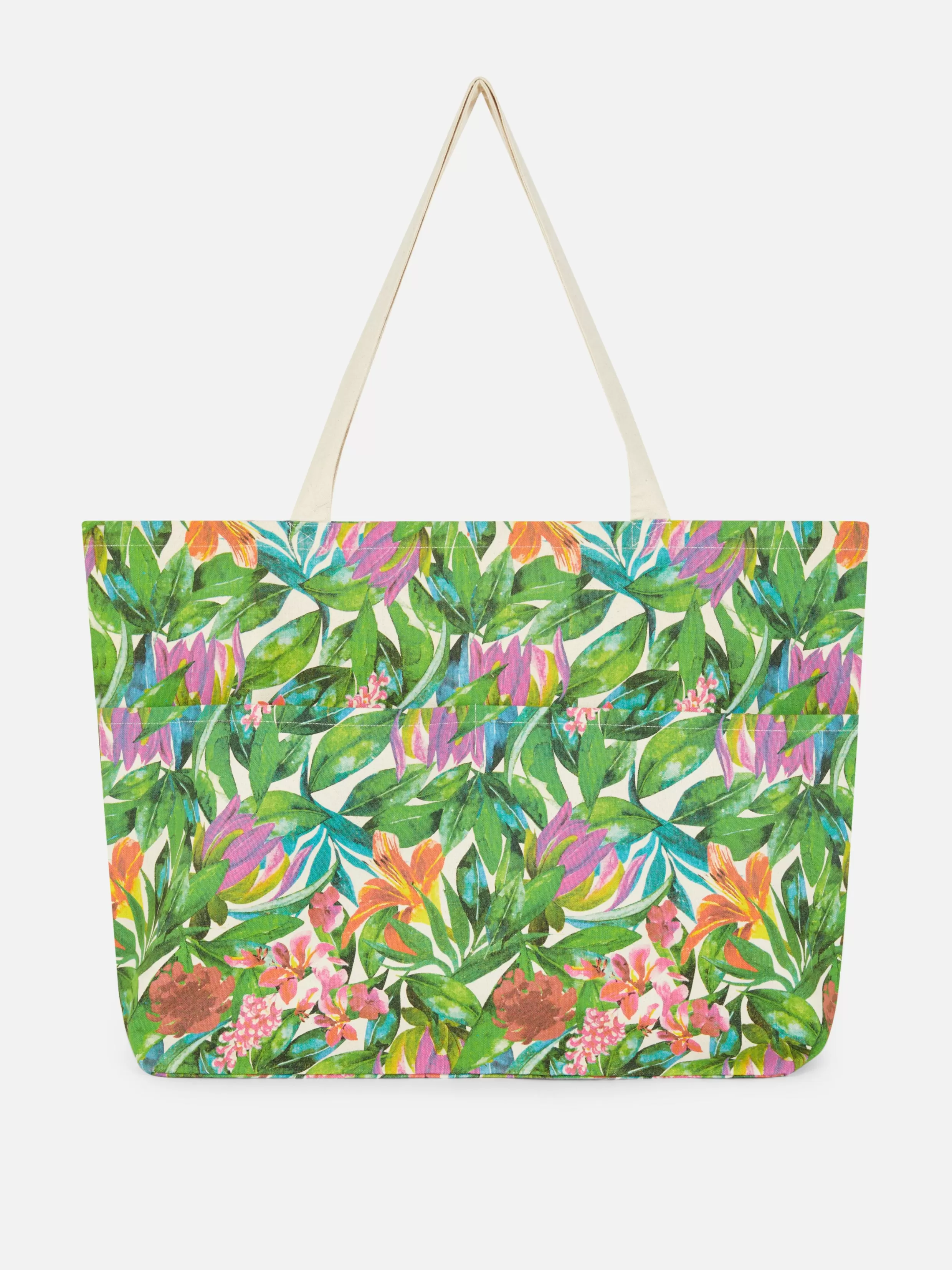 Primark Reisaccessoires^Oversized Shopper Met Bloemenprint